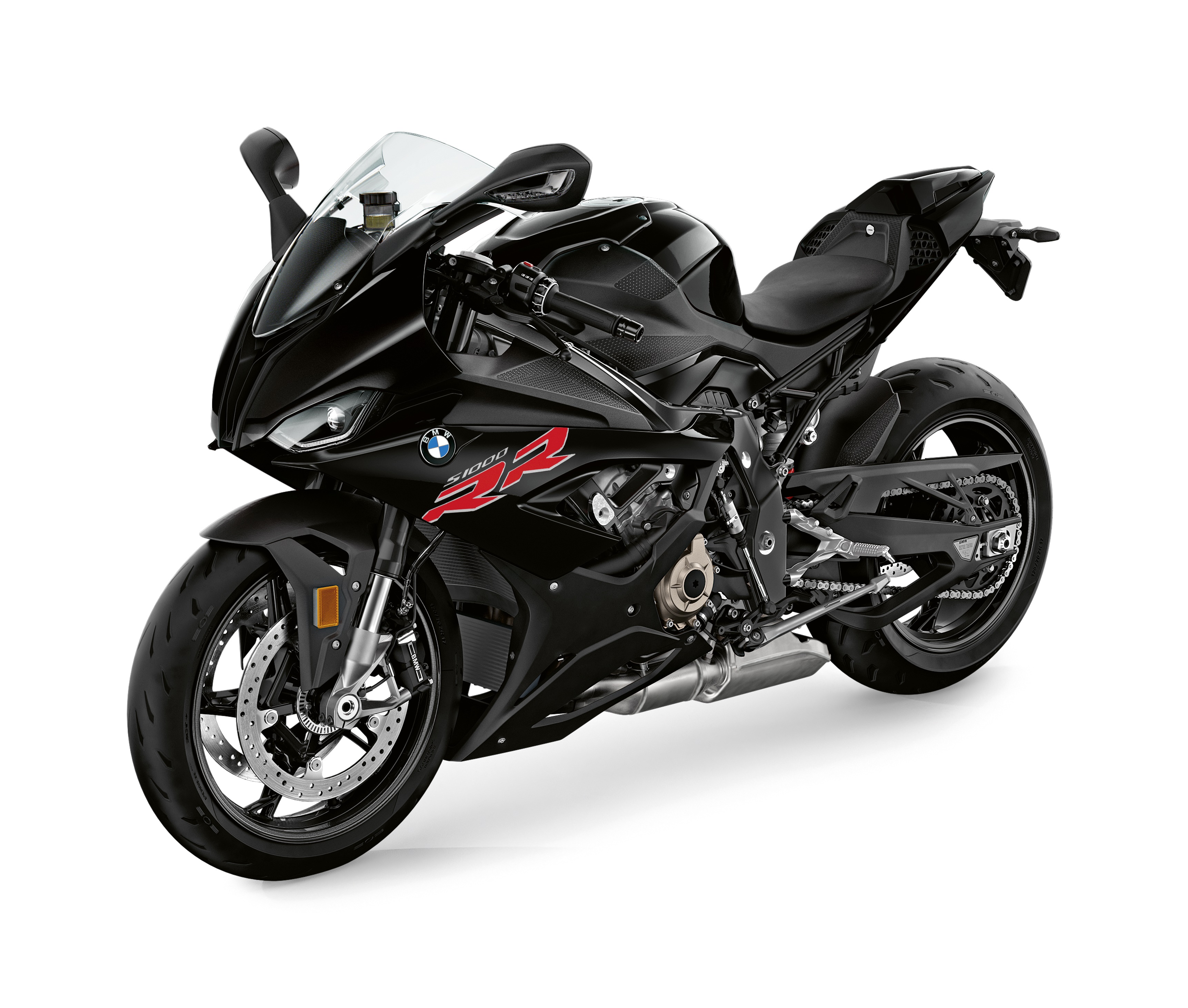 Black BMW S1000RR Motorcycle HD Wallpaper