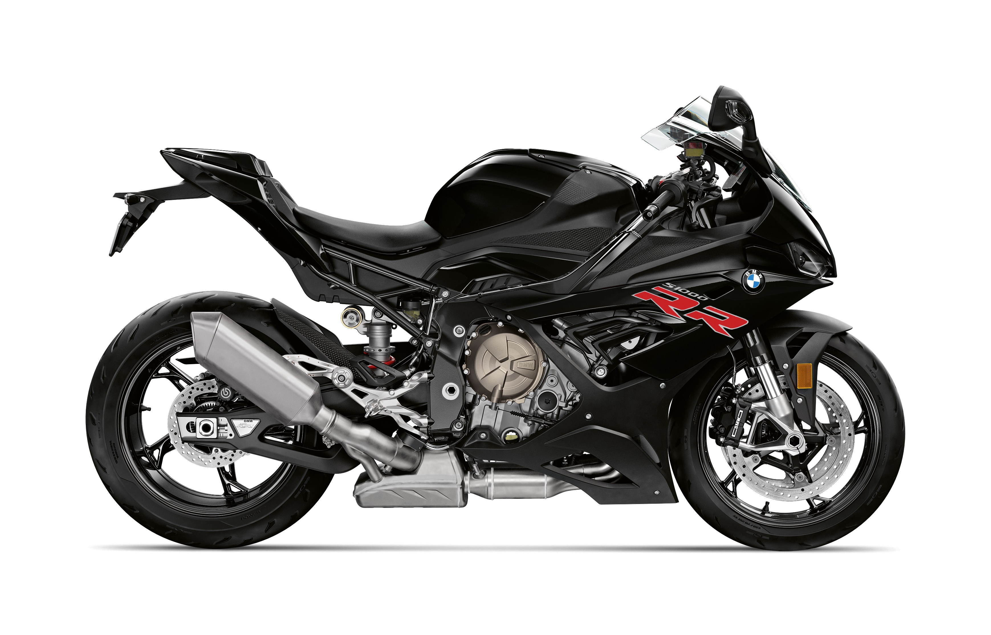 Black BMW S1000RR Motorcycle HD Wallpaper