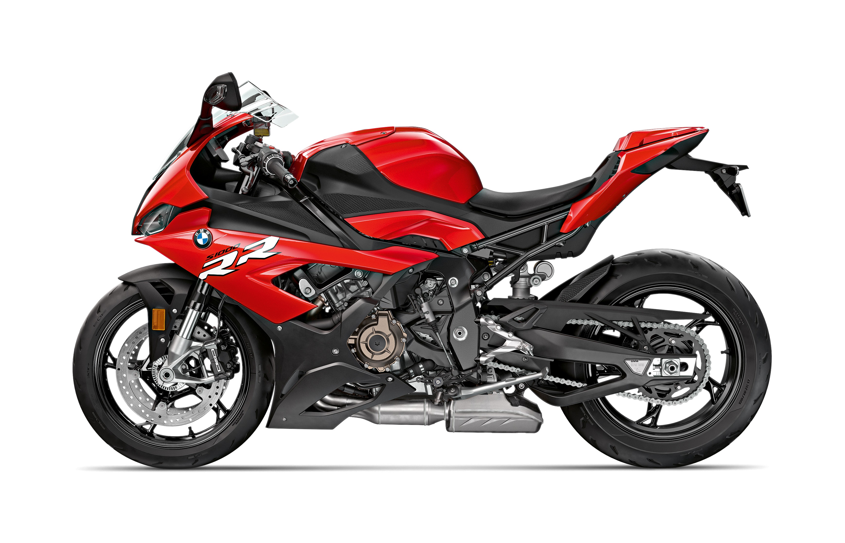 Red BMW S1000RR Motorcycle HD Wallpaper