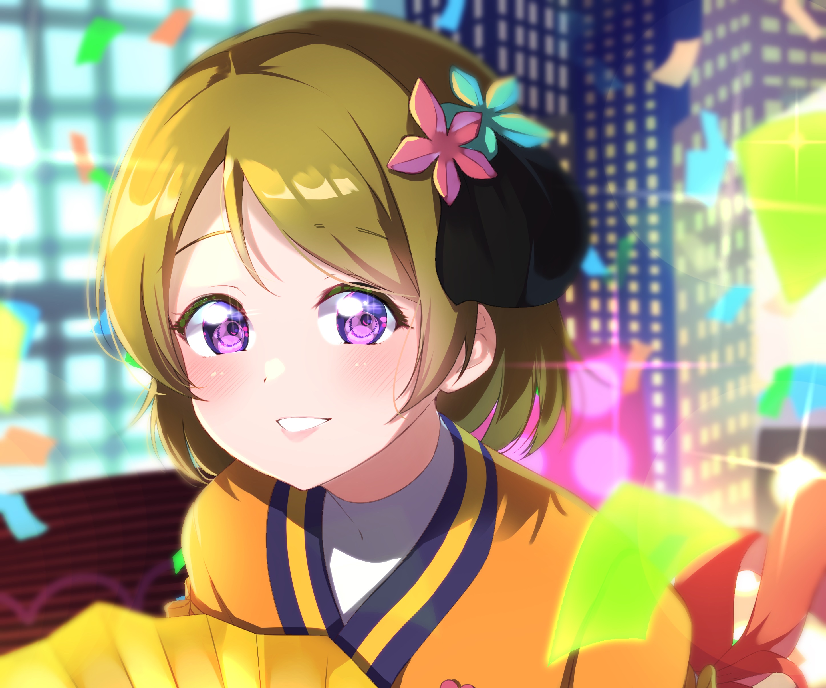Hanayo Koizumi from Love Live! School Idol Festival HD Wallpaper