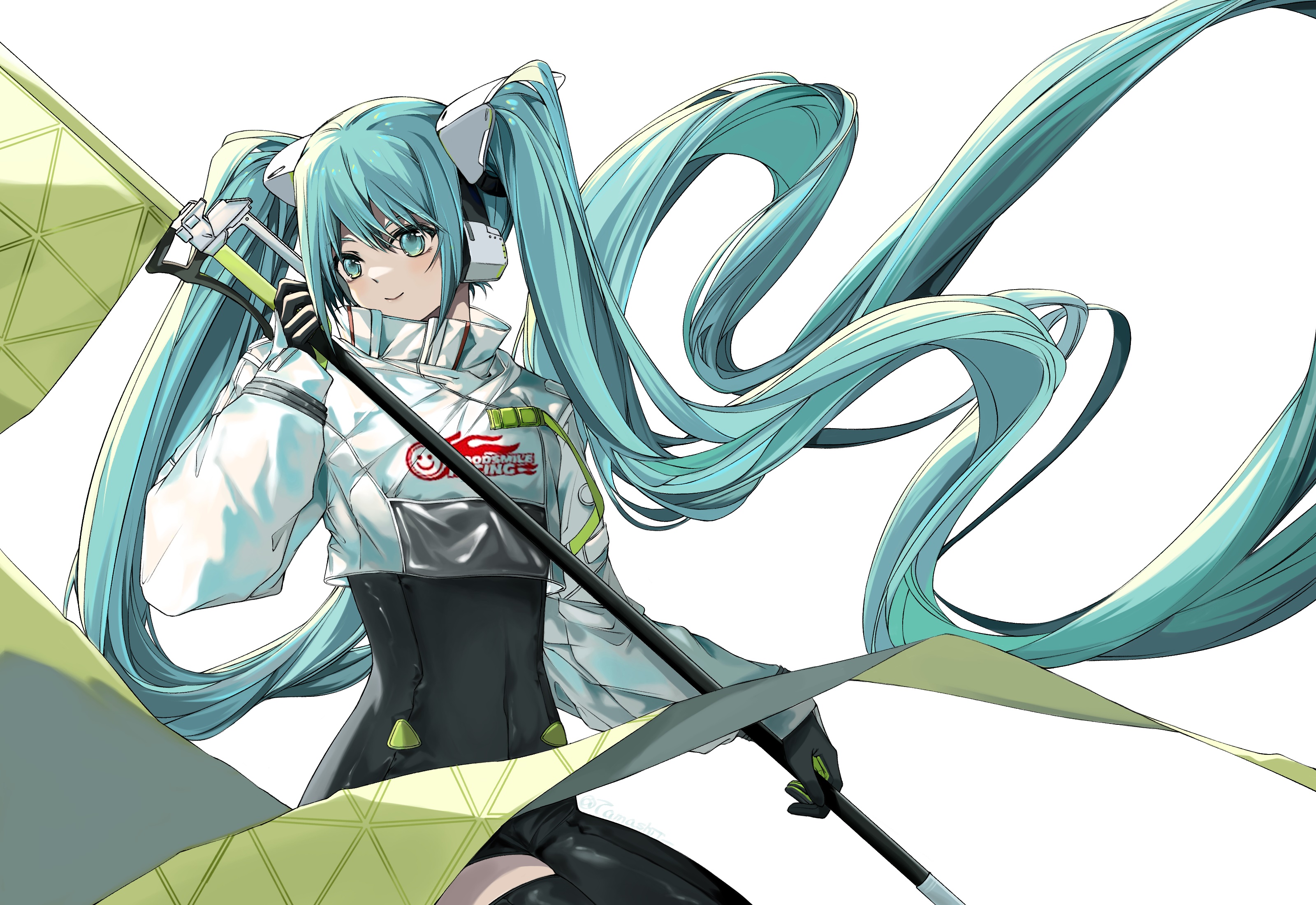 Hatsune Miku from Vocaloid HD Wallpaper