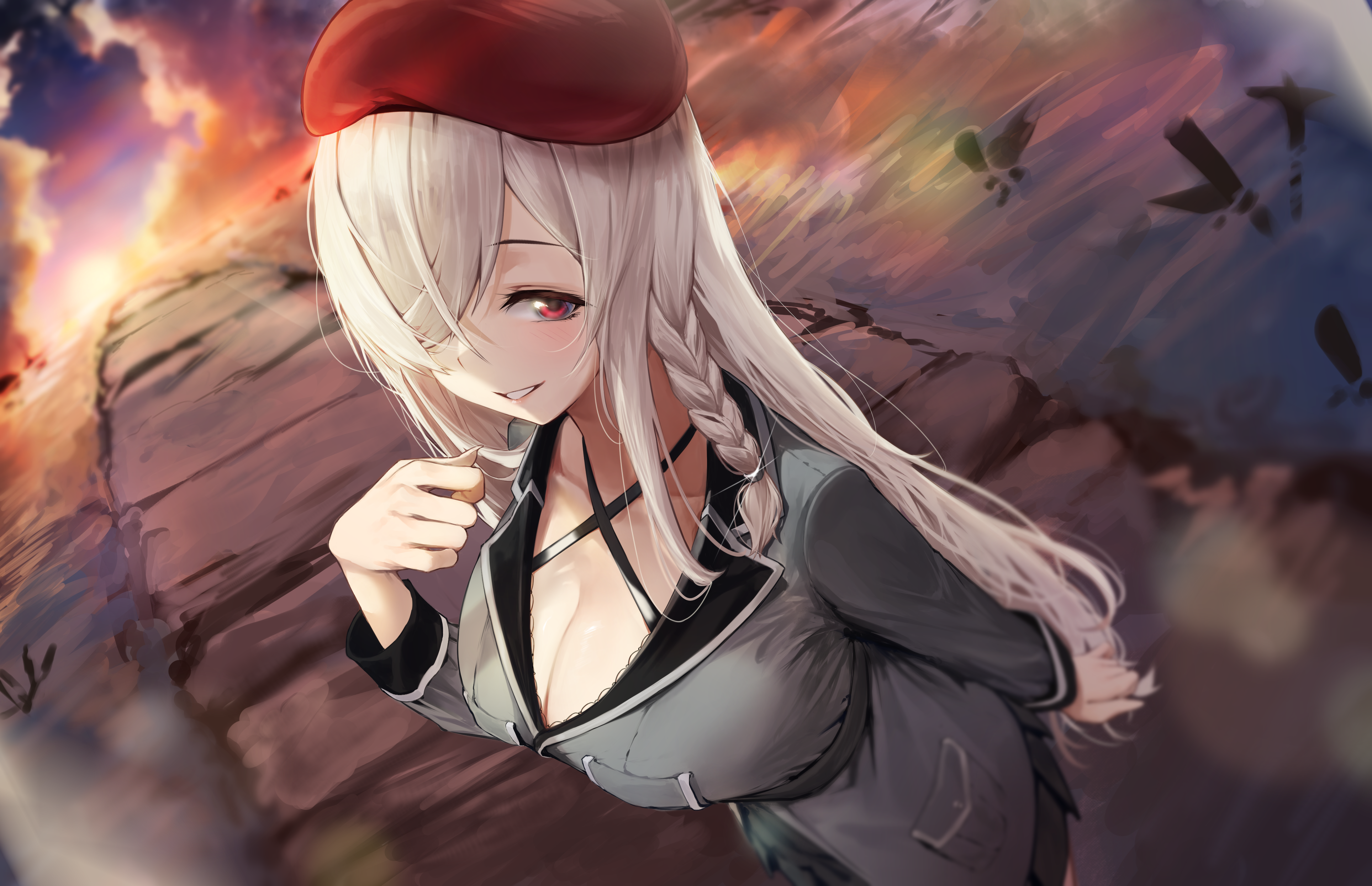 G36C from Girls Frontline 4K HD Wallpaper