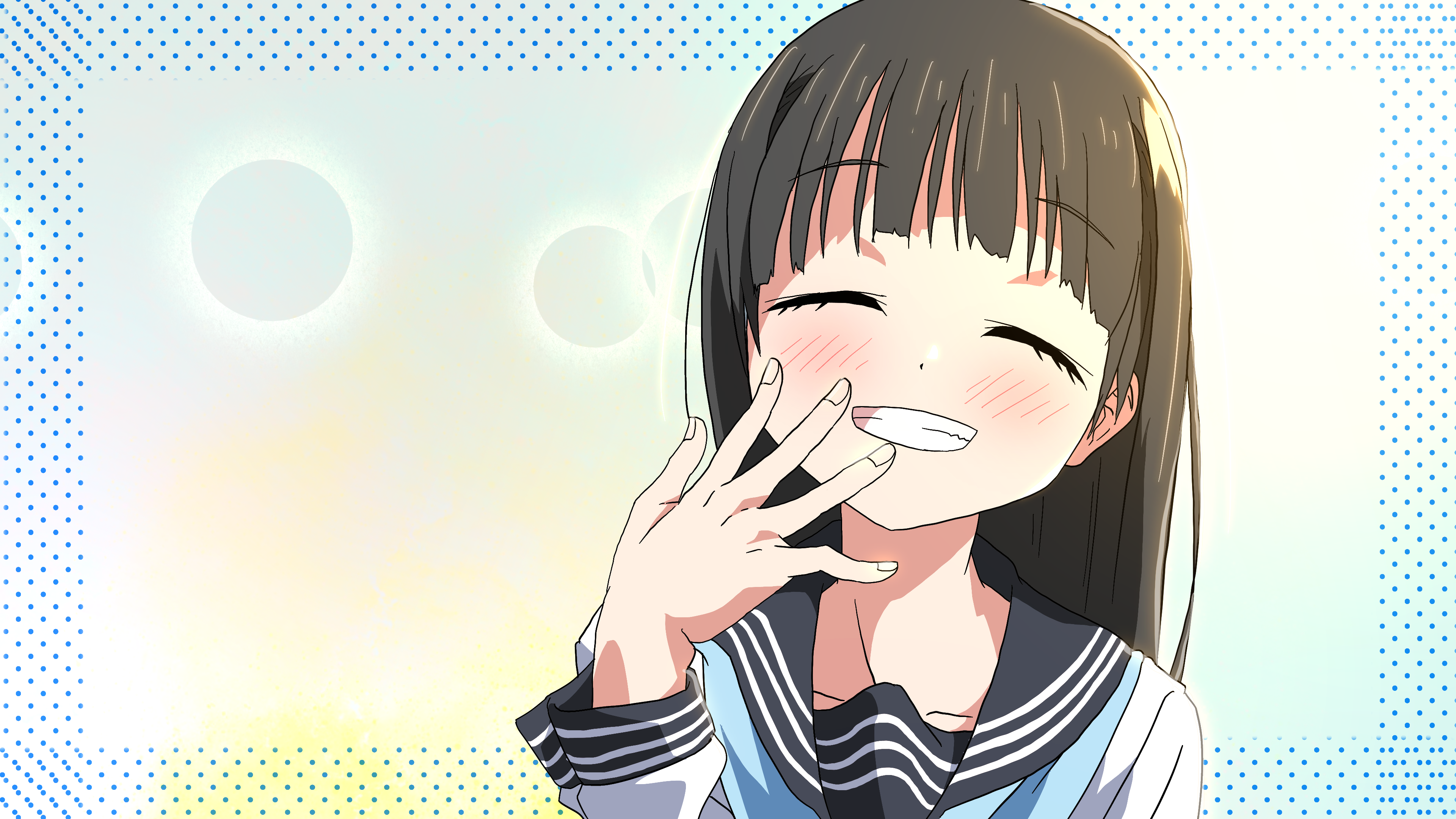 Komichi Akebi from Akebis Sailor Uniform 4K HD Wallpaper