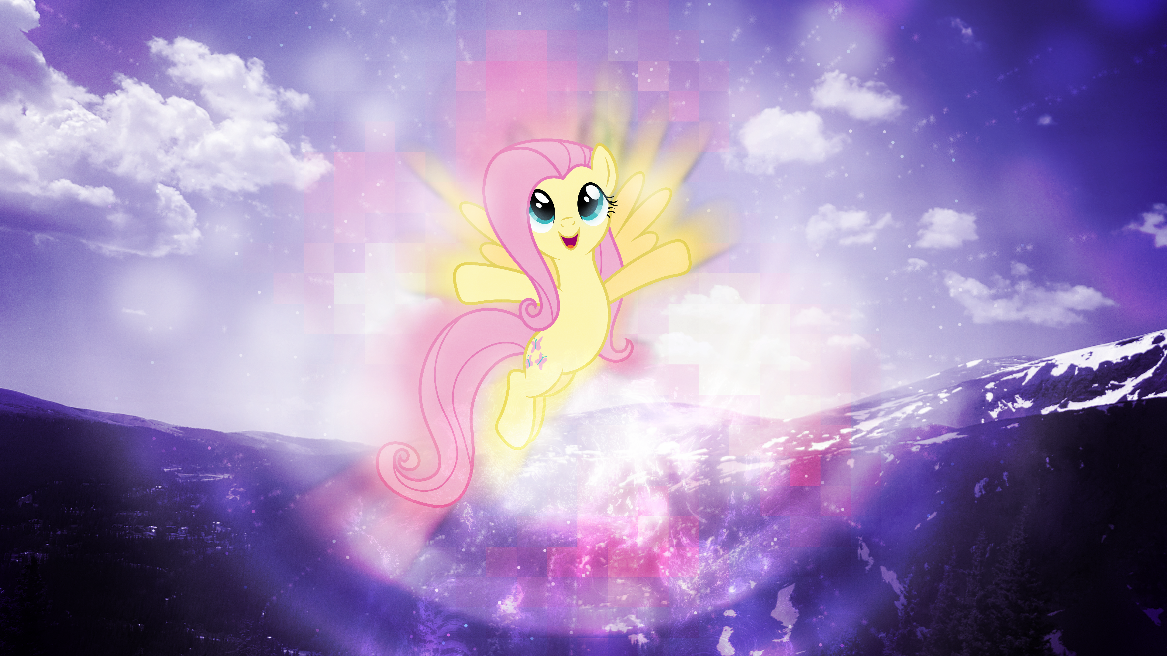 Fluttershy from My Little Pony: Friendship Is Magic 4K HD Wallpaper