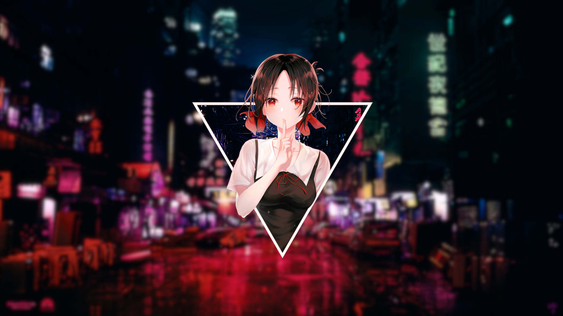Kaguya Shinomiya from Kaguya-sama: Love Is War HD Wallpaper