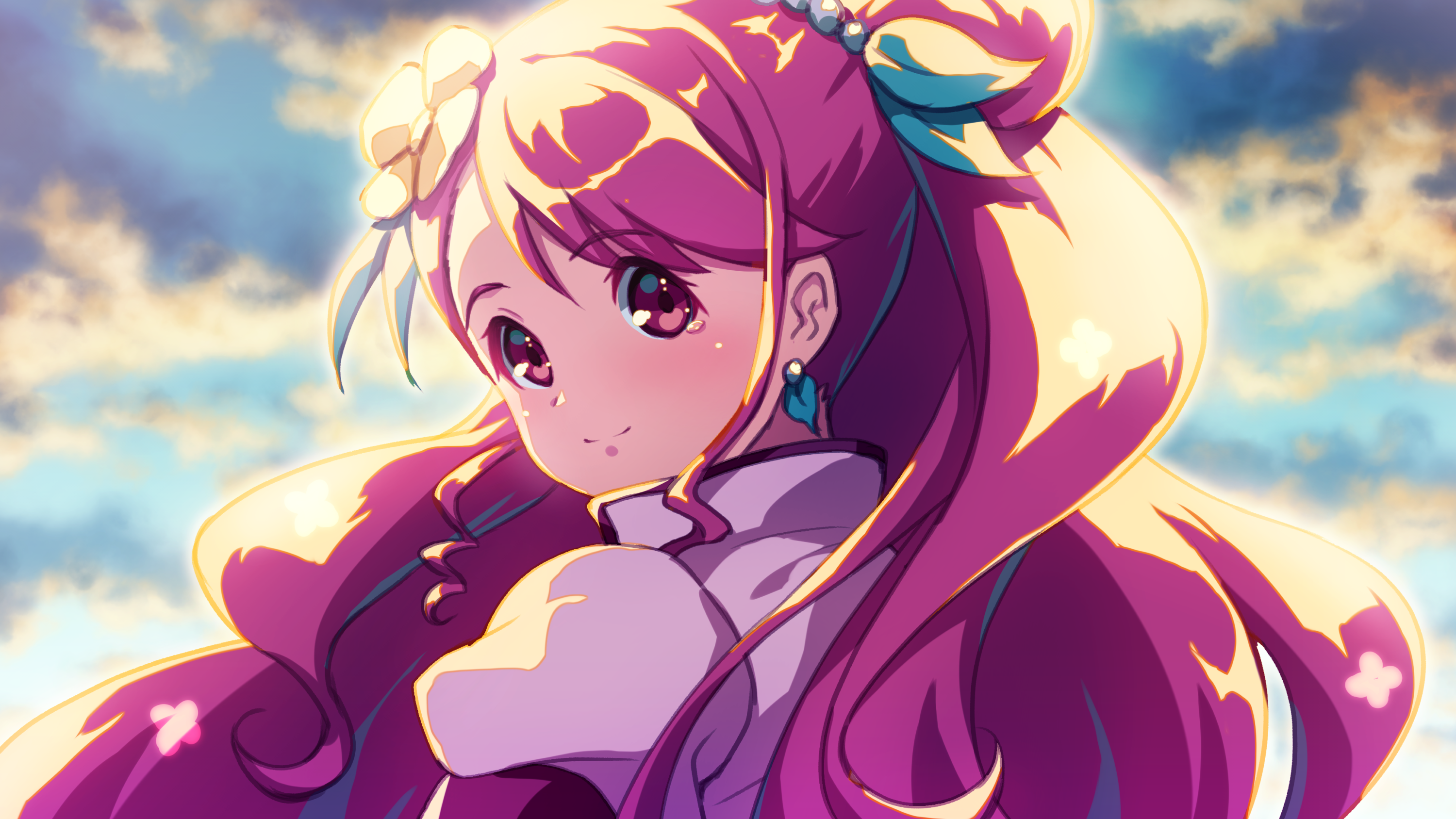 Nodoka Hanadera (Cure Grace) from Healin' Good PreCure HD Wallpaper