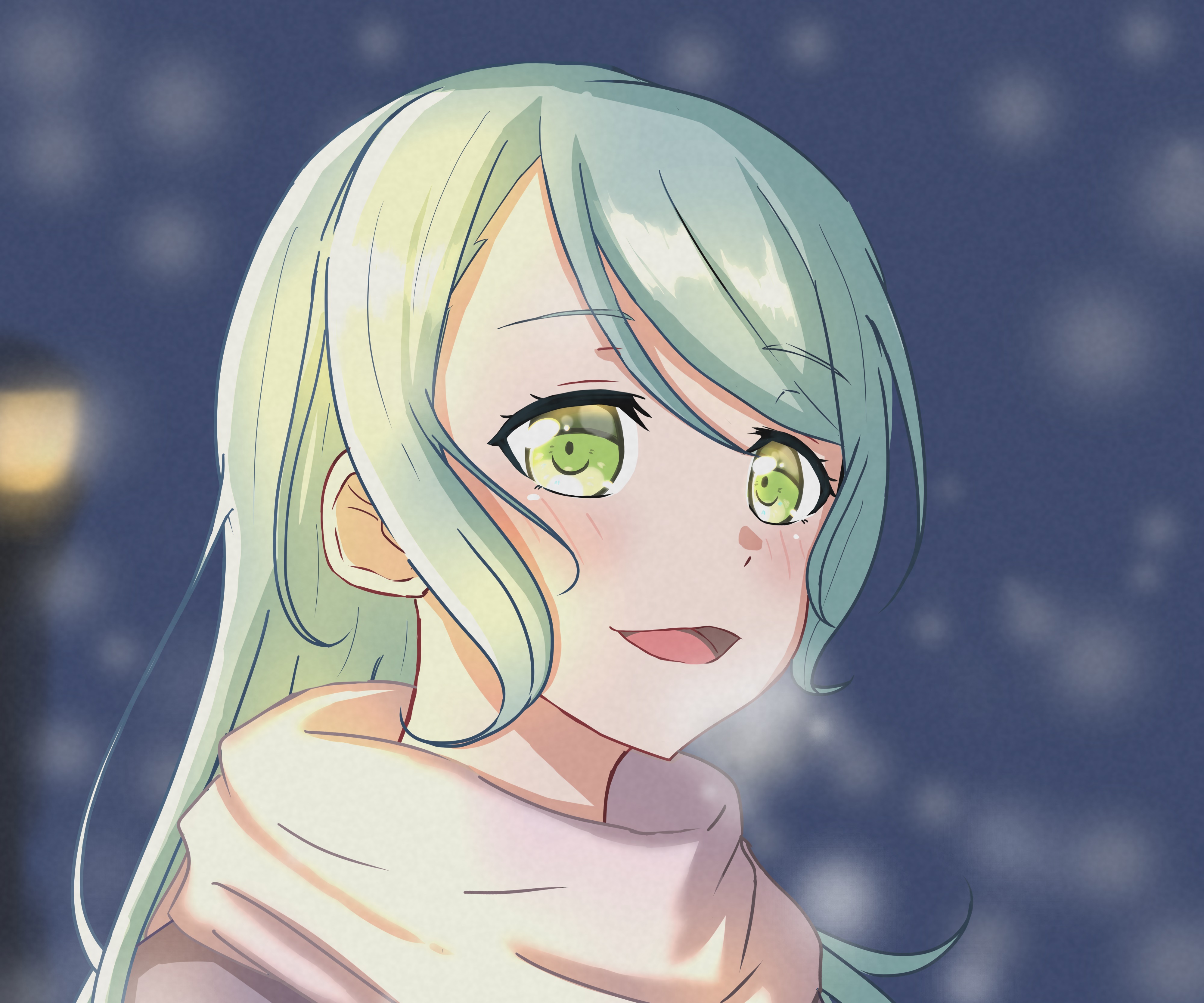 Sayo Hikawa from BanG Dream! Girls Band Party! 4K HD Wallpaper