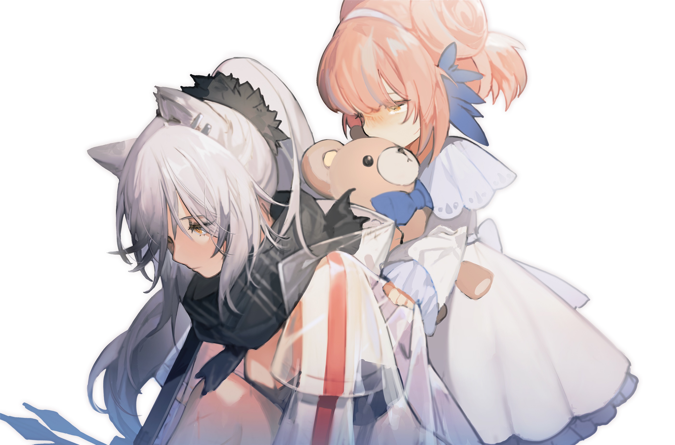 Schwarz and Ceylon from Arknights HD Wallpaper