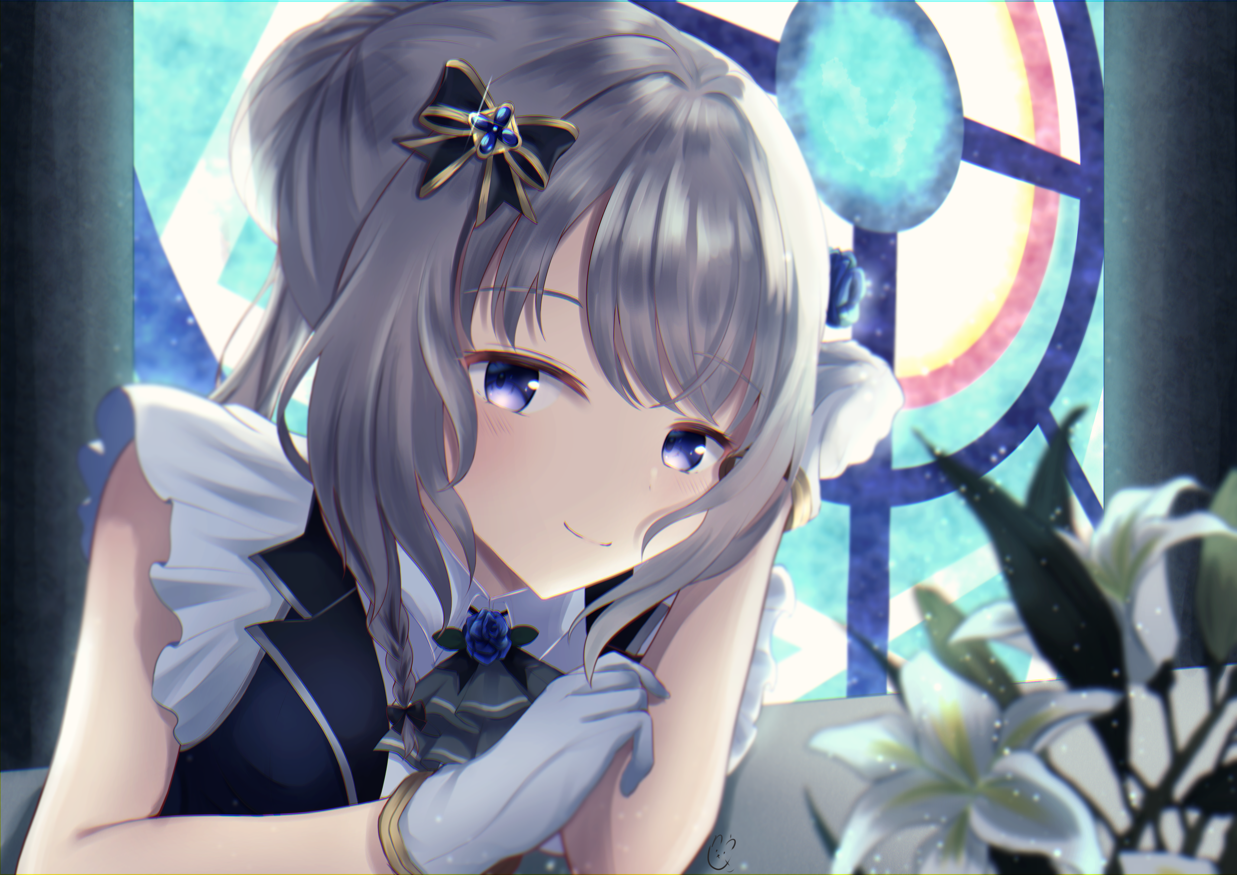 Mitama Yakumo from Magia Record: Puella Magi Madoka Magica Side Story 4K HD Wallpaper