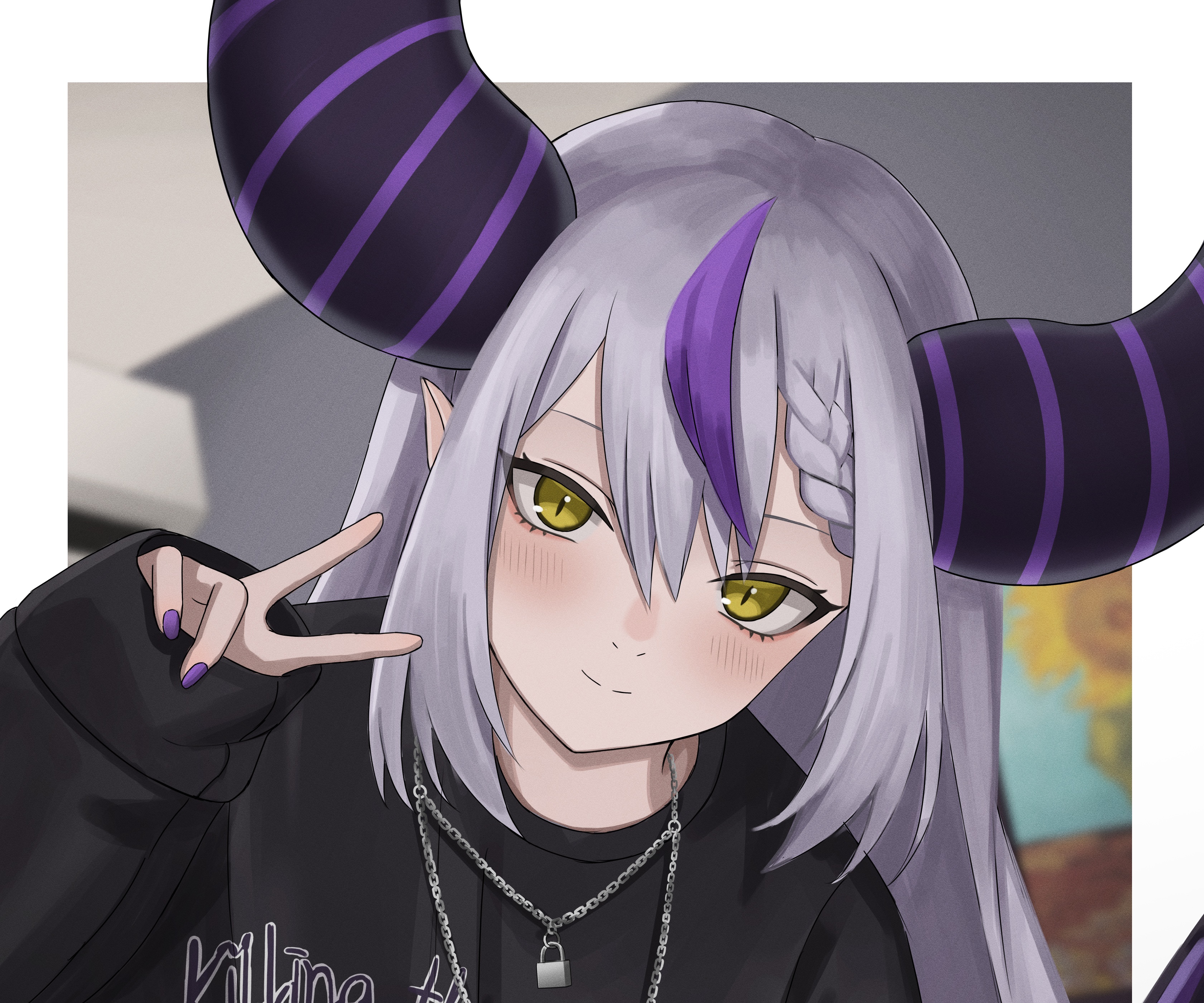 La+ Darknesss from Hololive HD Wallpaper