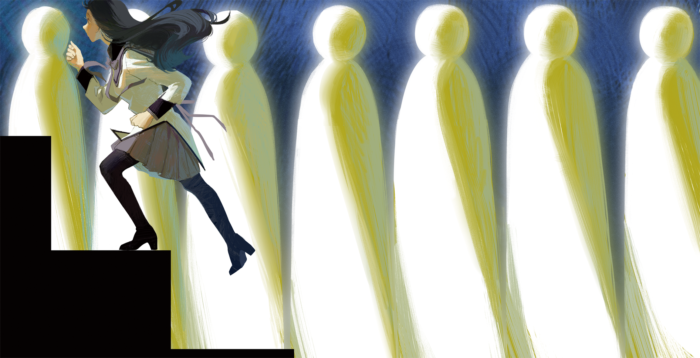 Homura Akemi from Puella Magi Madoka Magica HD Wallpaper