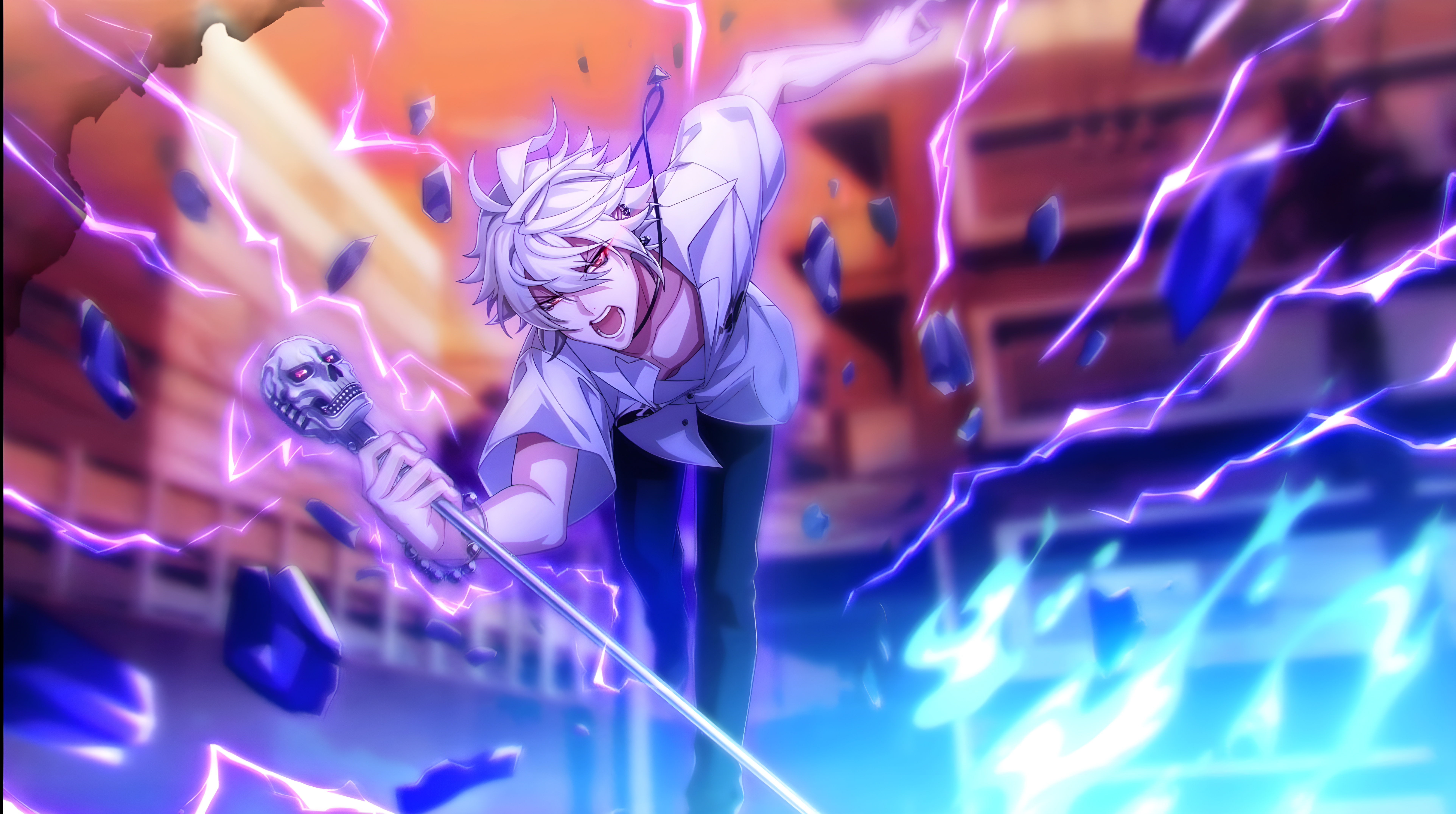 Samatoki Aohitsugi from Hypnosis Mic 4K HD Wallpaper