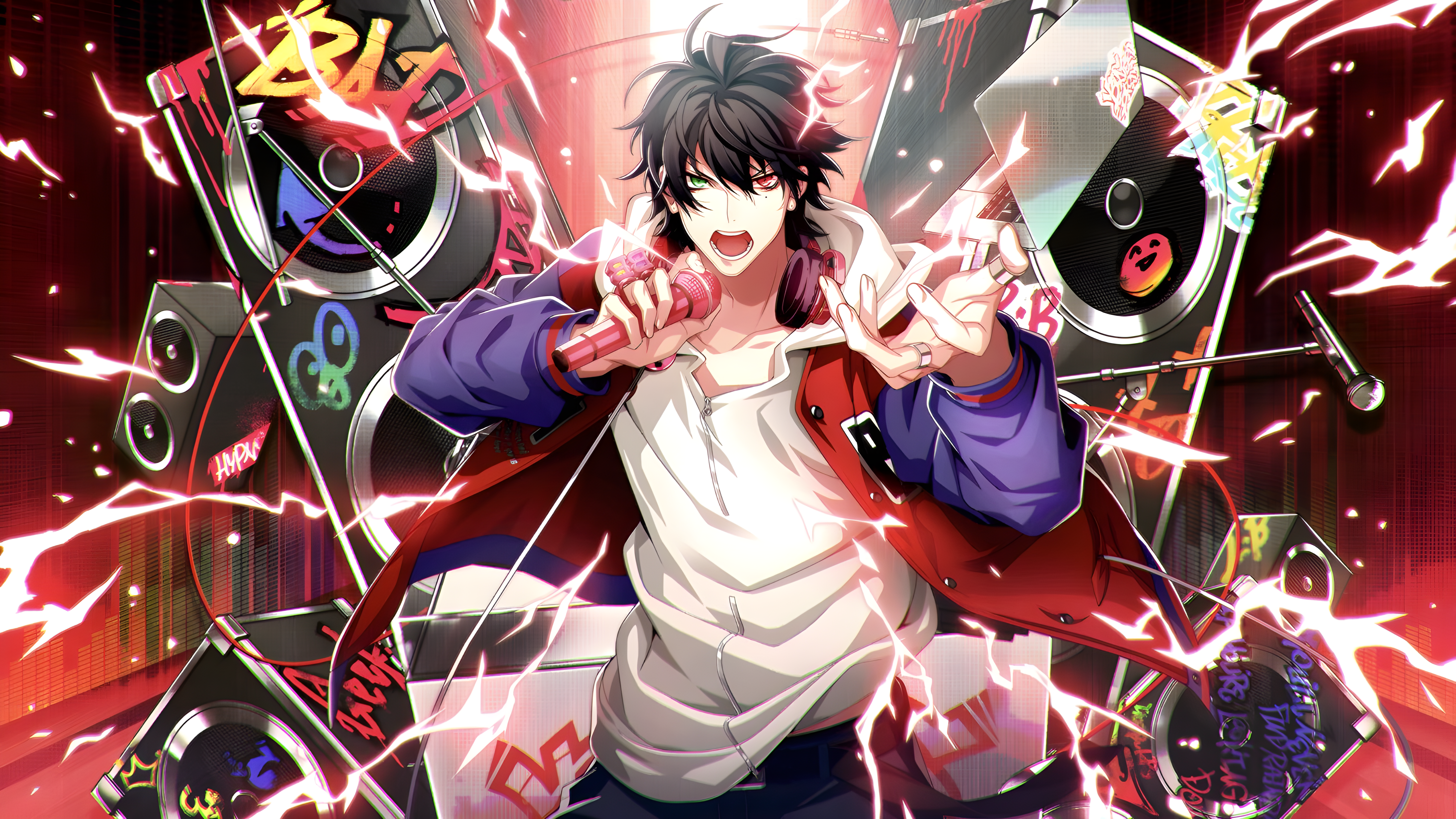 Ichiro Yamada from Hypnosis Mic 4K HD Wallpaper