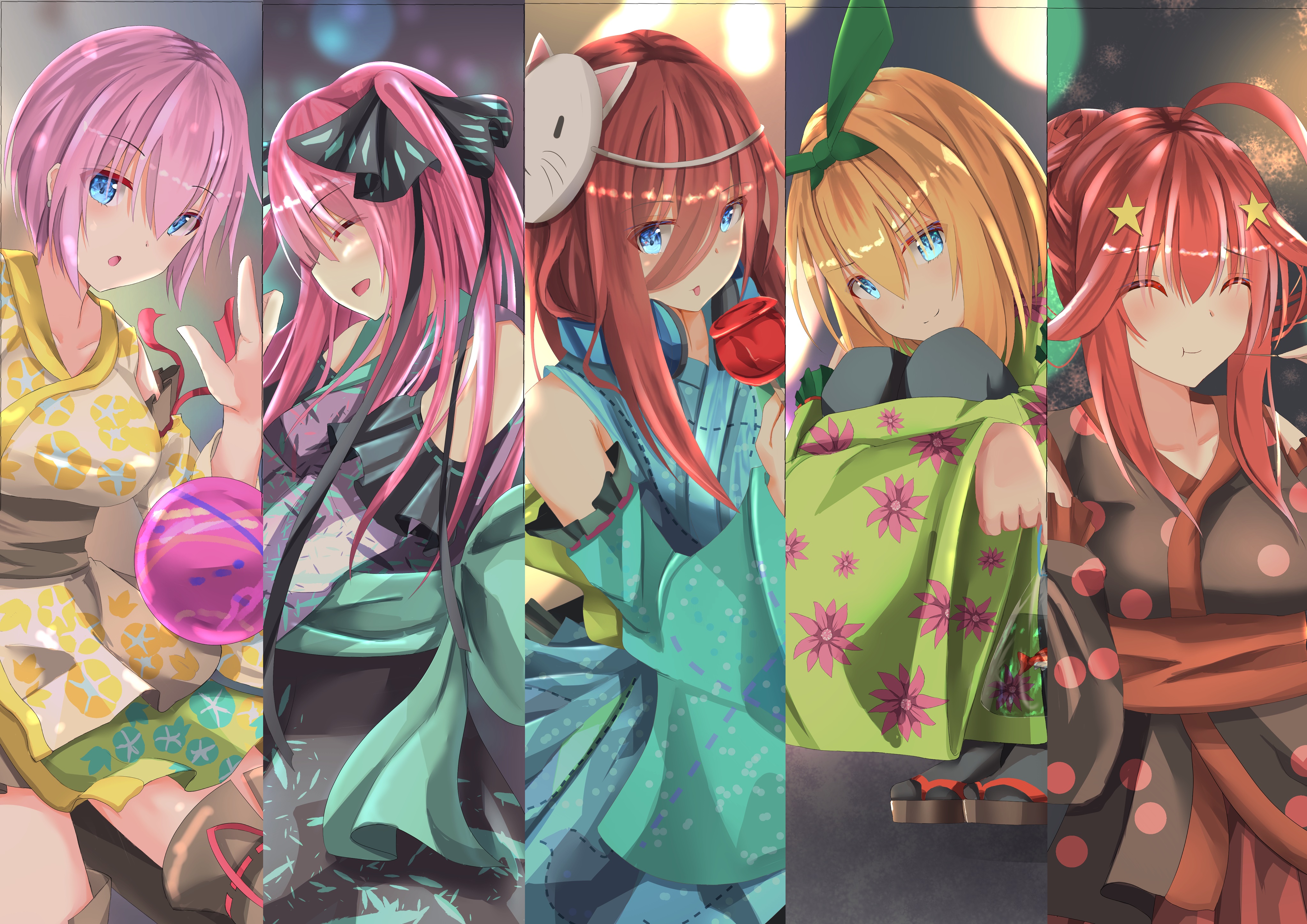 The Quintessential Quintuplets 4K HD Wallpaper