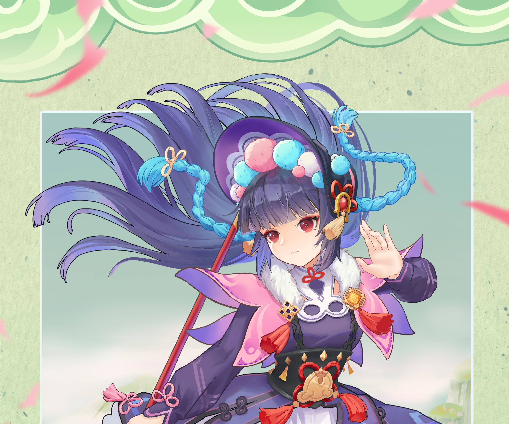 Yun Jin from Genshin Impact HD Wallpaper