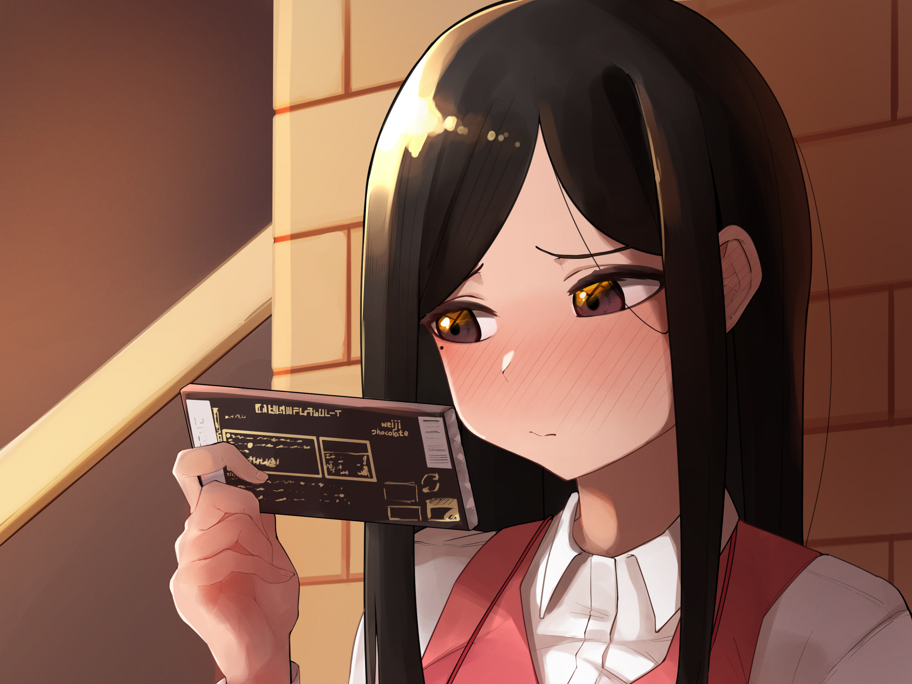 Touko Sakurai from My Senpai Is Annoying HD Wallpaper