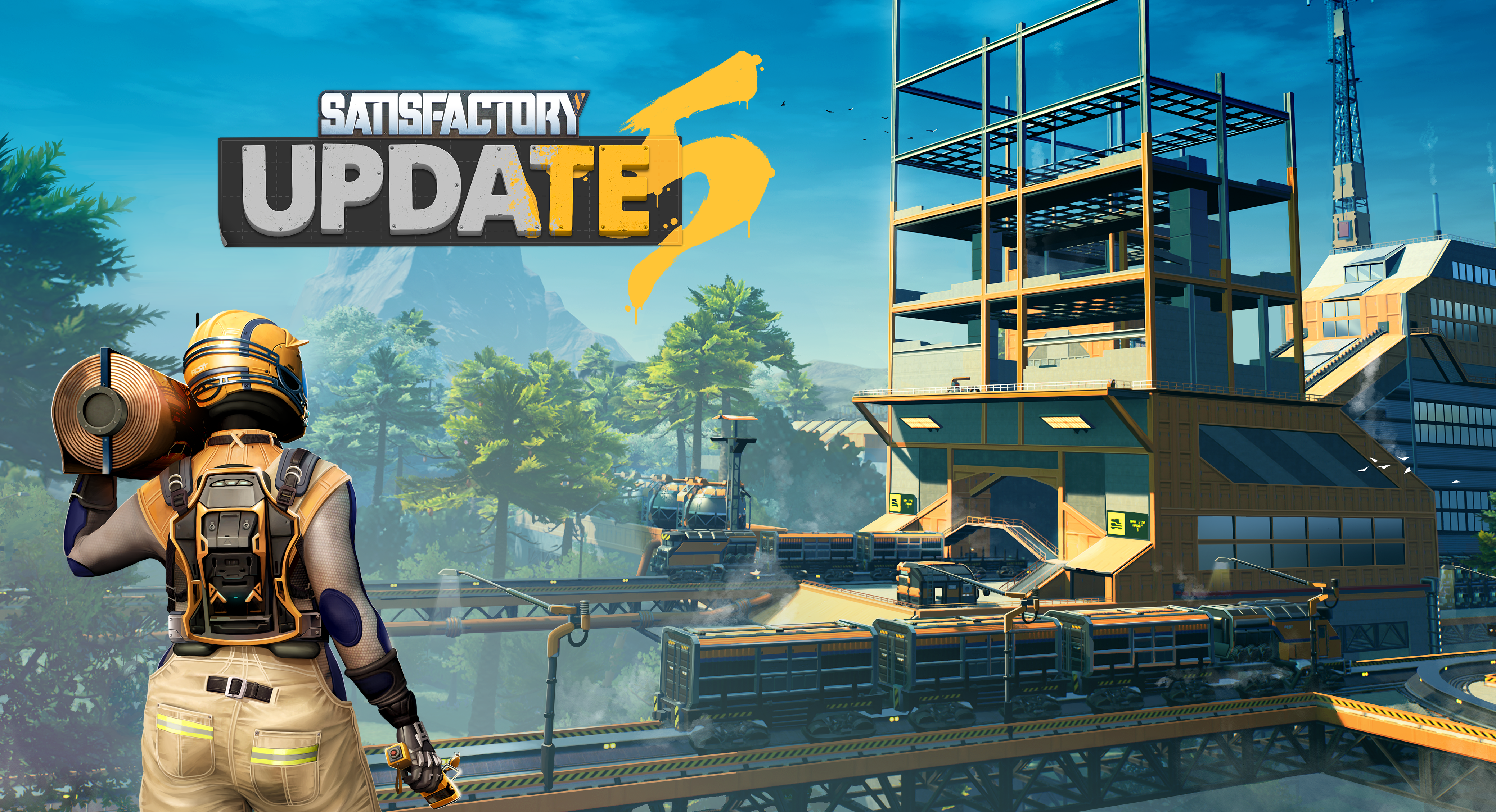 Satisfactory Update 5 4K HD Wallpaper