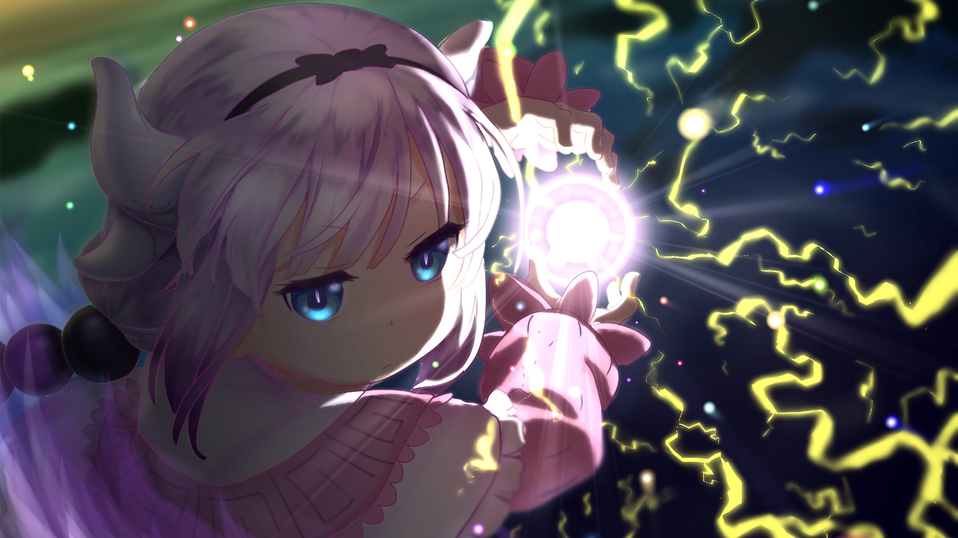 Kanna Kamui from Miss Kobayashi's Dragon Maid HD Wallpaper