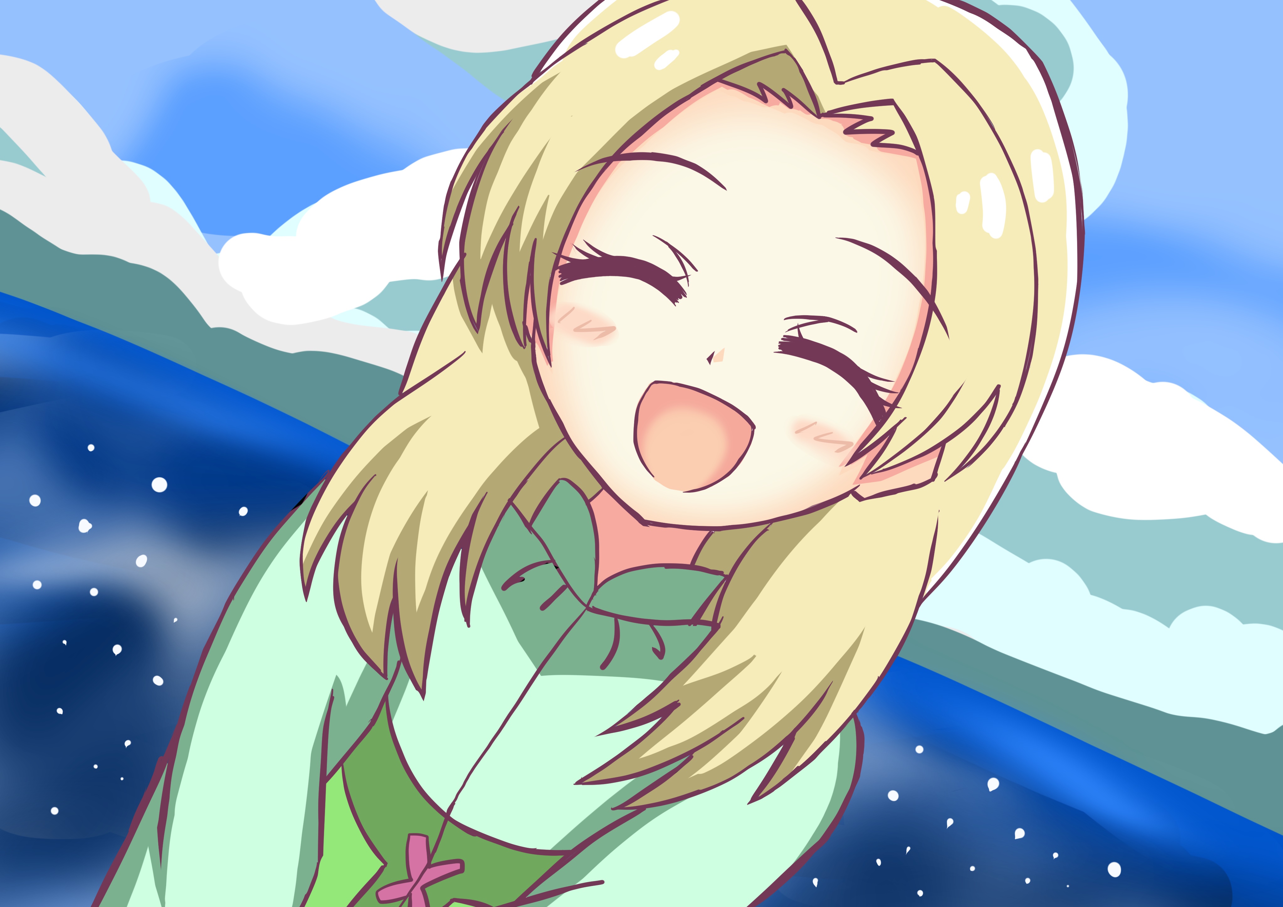 Cure Oasis from Tropical-Rouge! Pretty Cure 4K HD Wallpaper