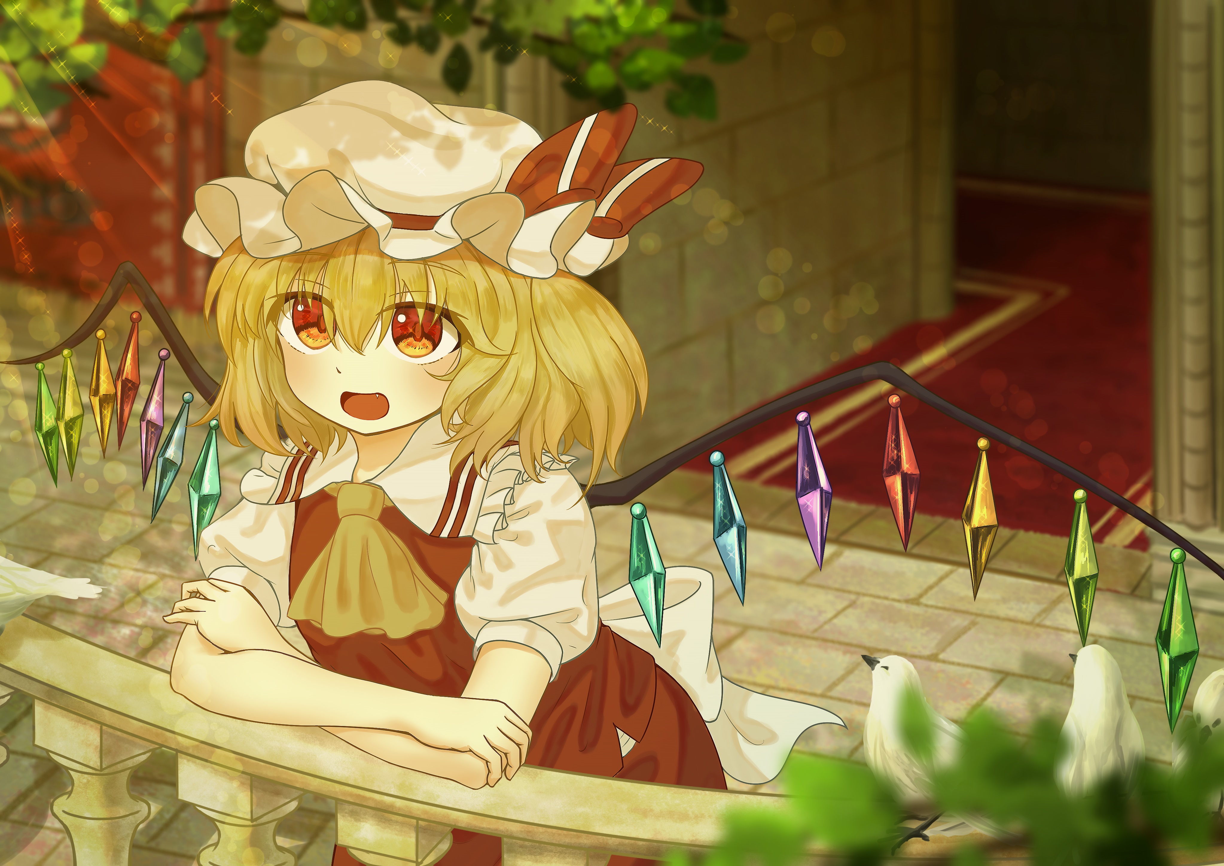 Flandre Scarlet from Touhou 4K HD Wallpaper
