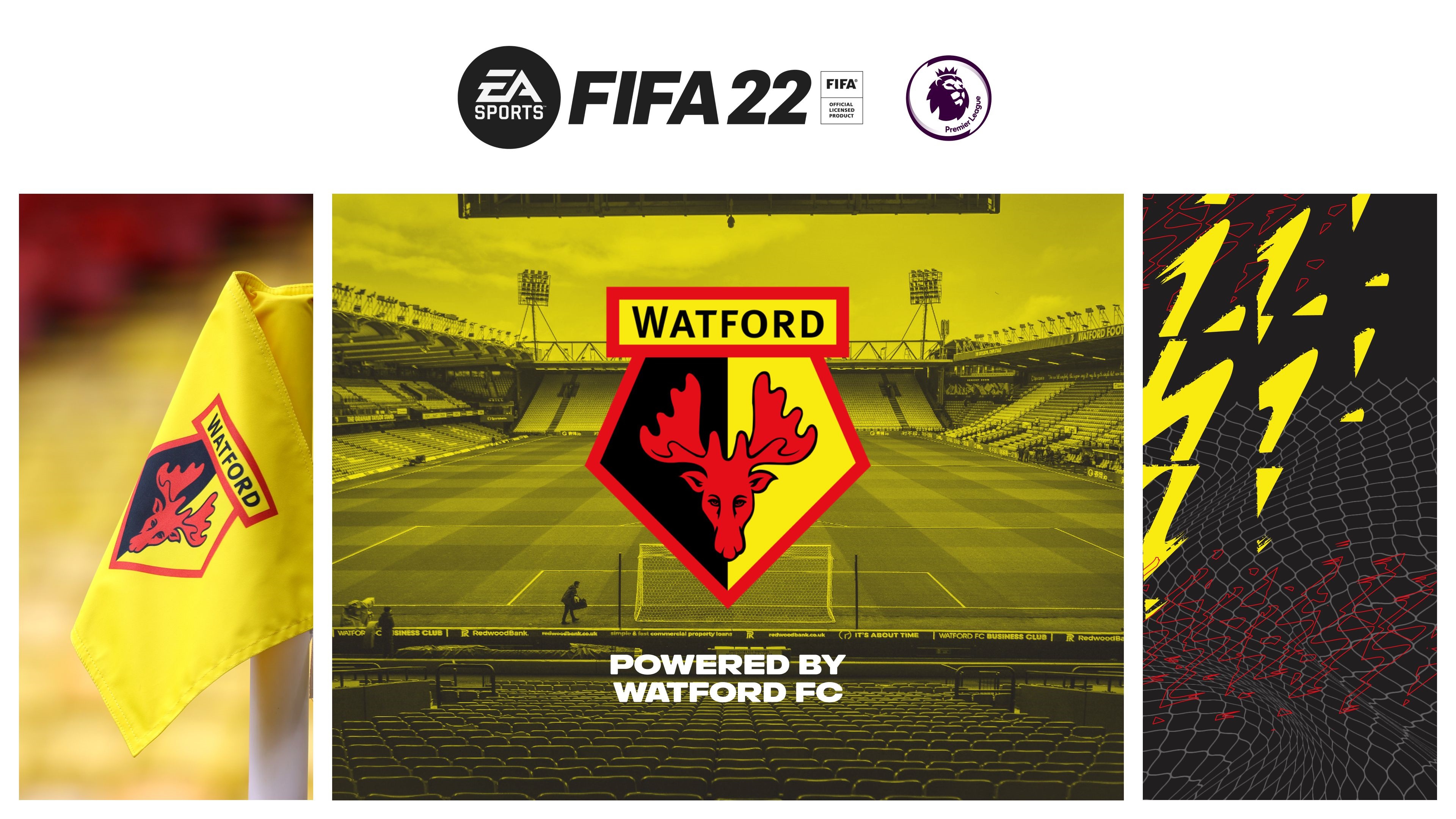 FIFA 22 Watford FC Premier League HD Wallpaper