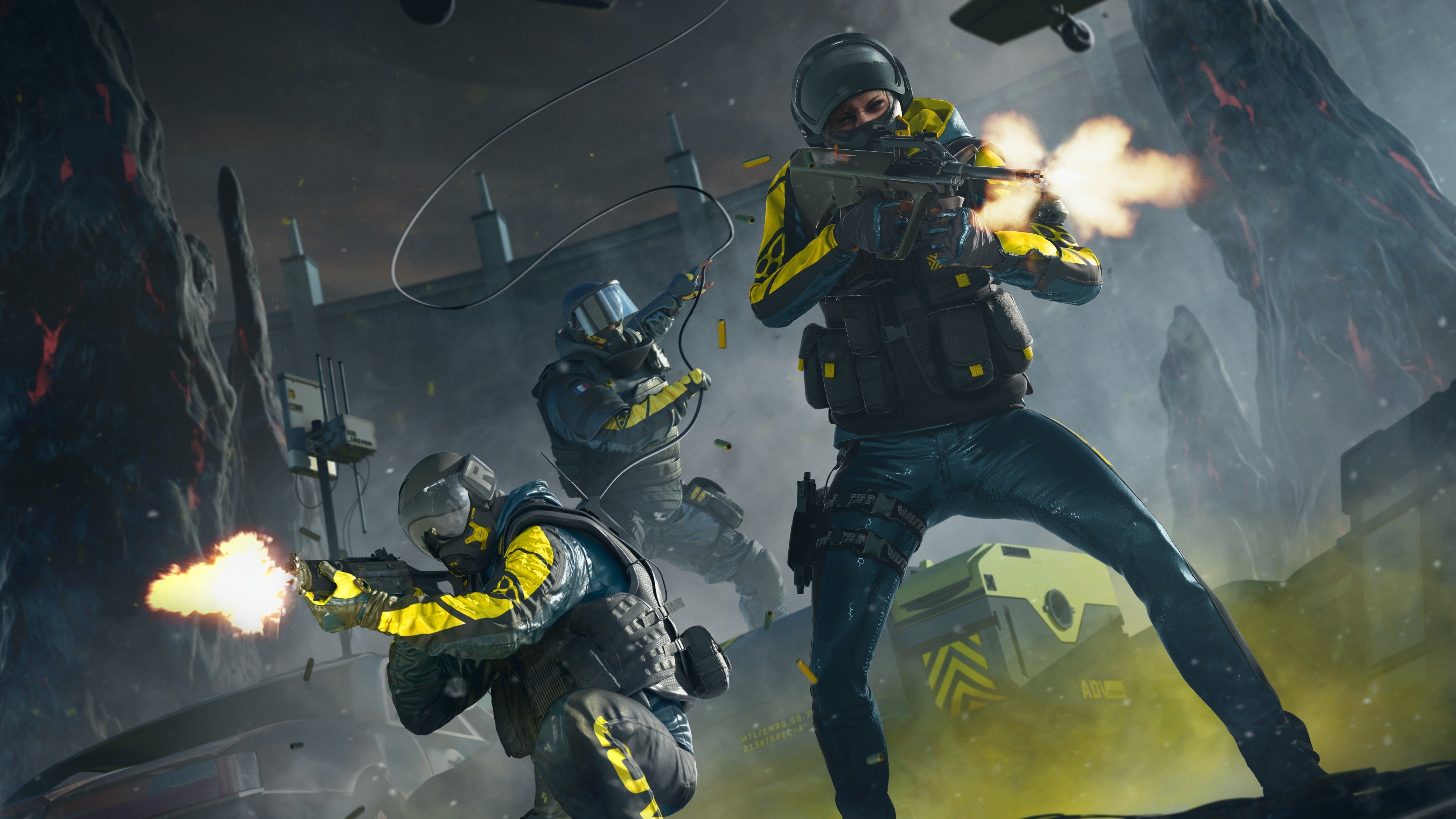Tom Clancy's Rainbow Six Extraction 4K HD Wallpaper
