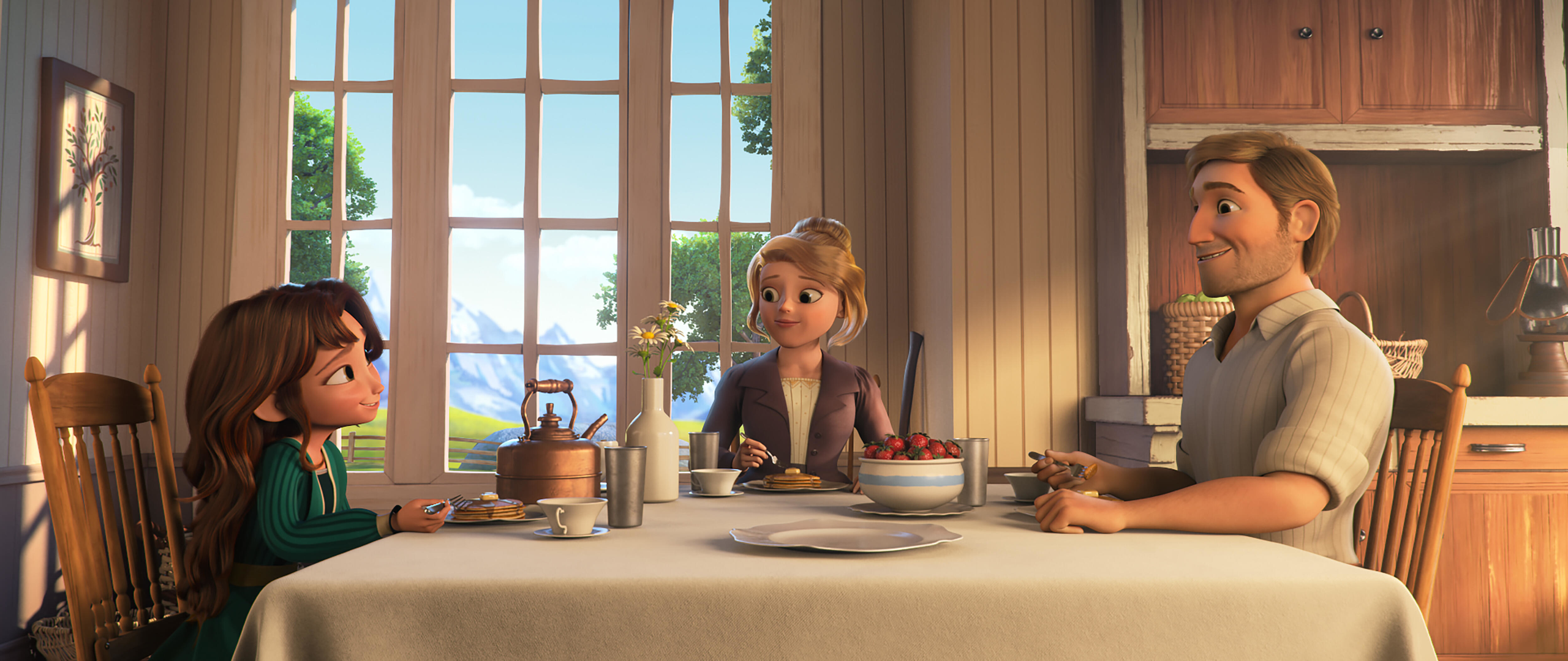 Spirit Untamed Family Breakfast HD Wallpaper
