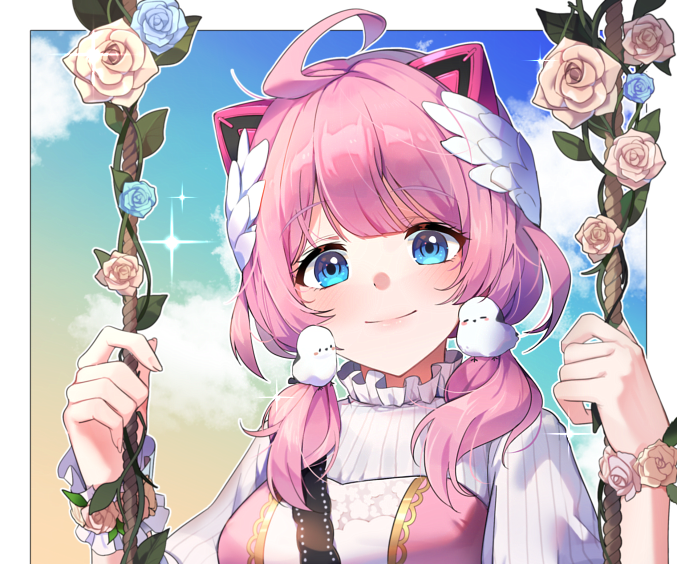 Sakurada Hane Virtual Youtuber HD Wallpaper