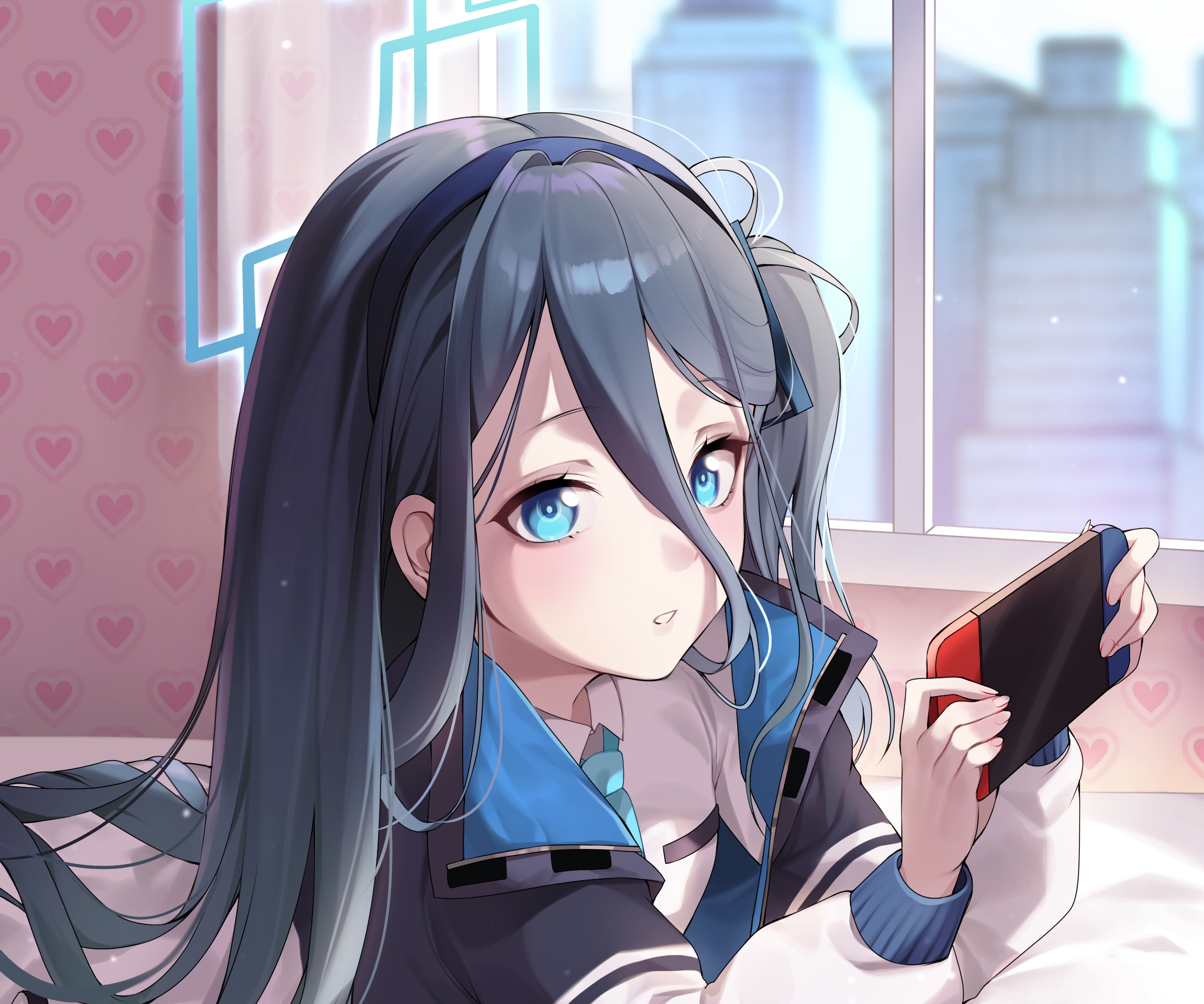Tendou Alice from Blue Archive playing a game HD Wallpaper