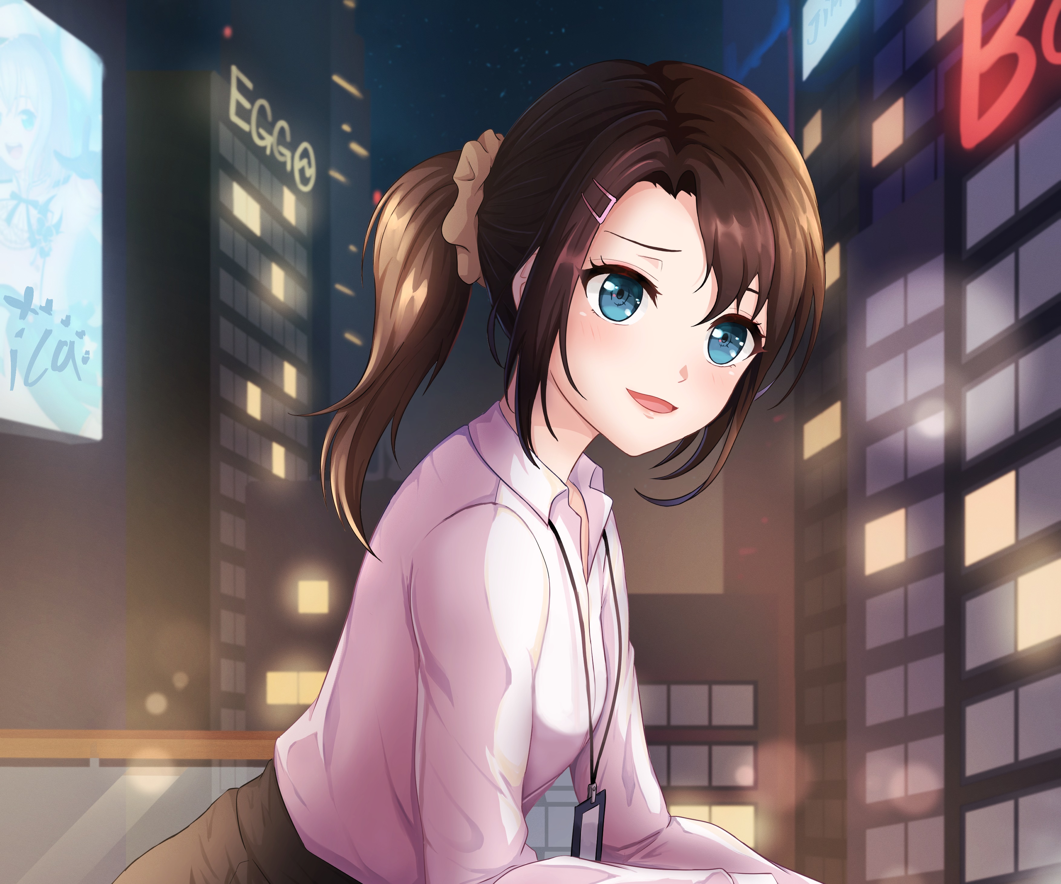 Misaki Okusawa from BanG Dream! Girls Band Party! HD Wallpaper