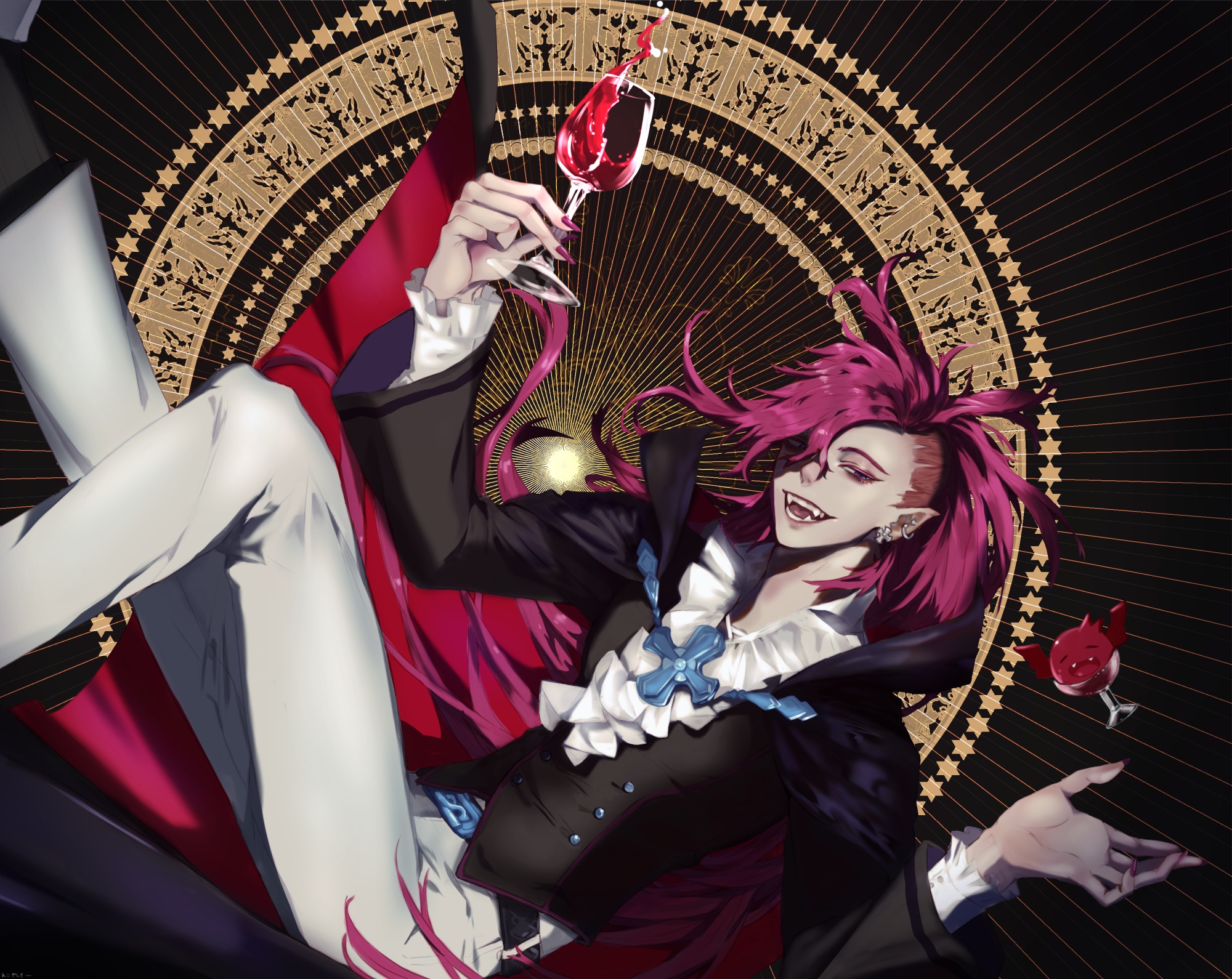 Vampire Cookie from Cookie Run: Kingdom HD Wallpaper