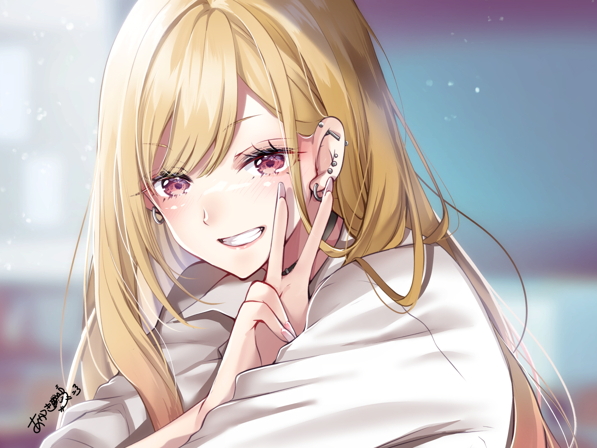 Marin Kitagawa from My Dress-Up Darling HD Wallpaper