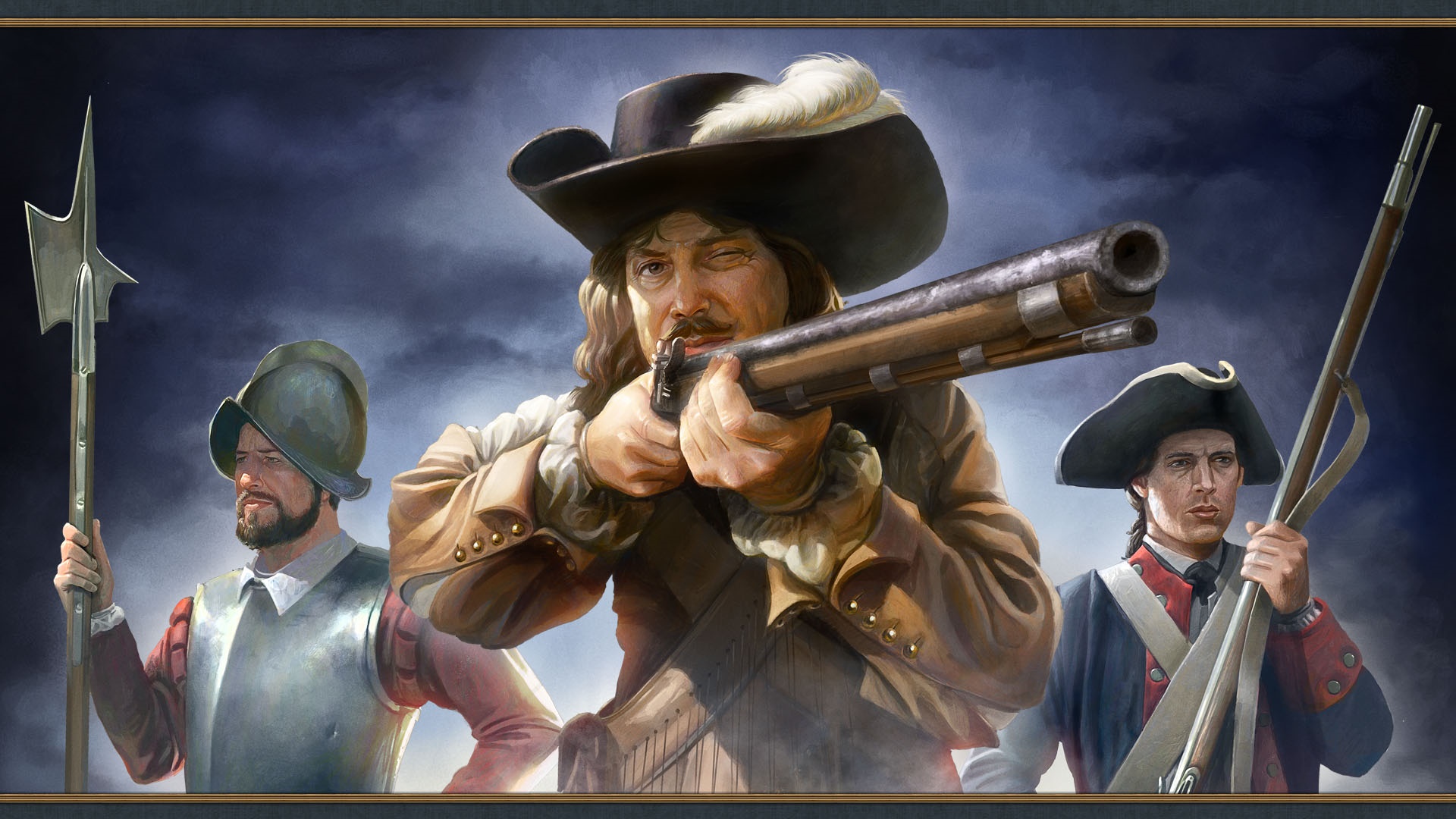 Europa Universalis IV soldiers with muskets and halberd HD Wallpaper