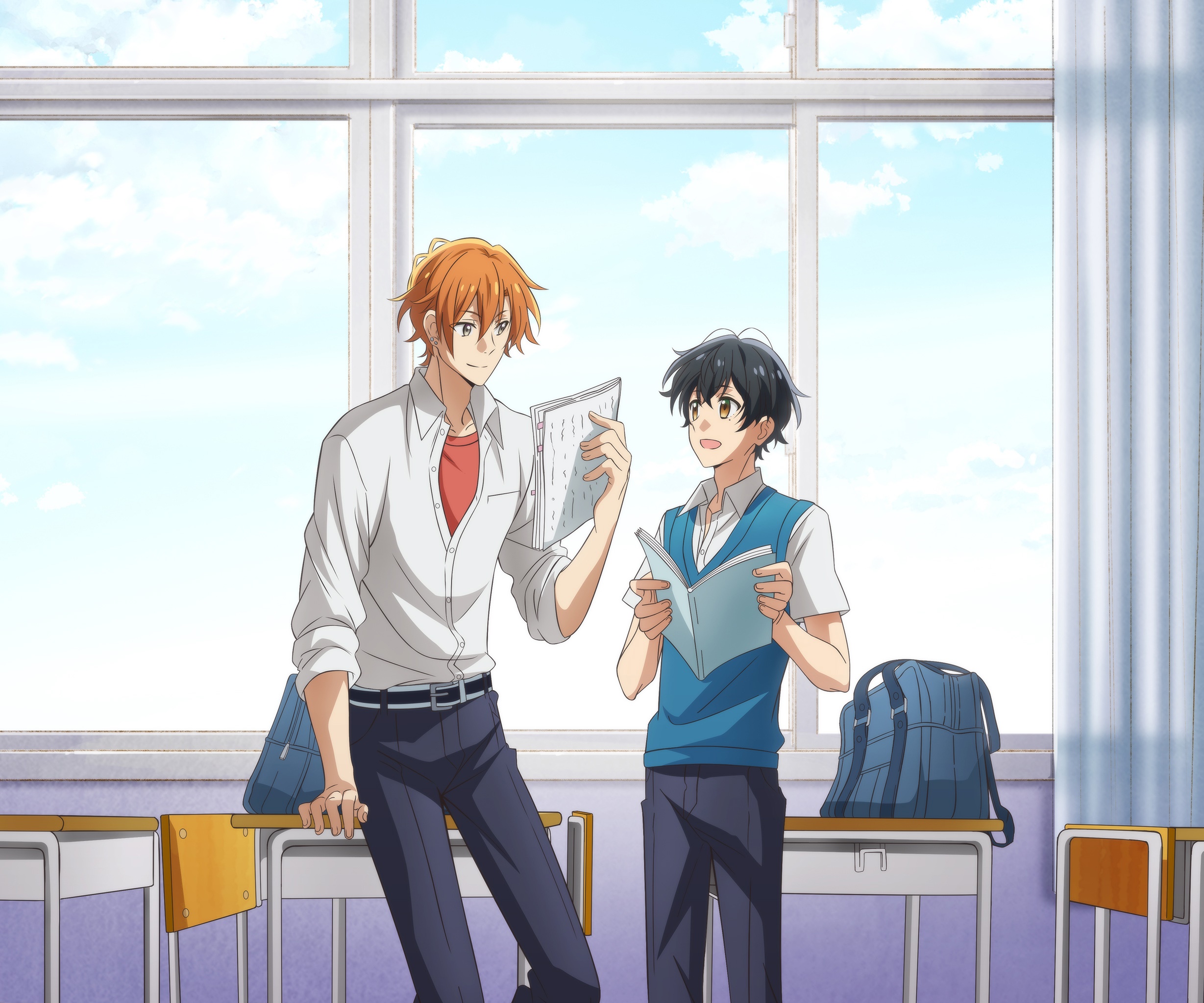 Sasaki and Miyano HD Wallpaper