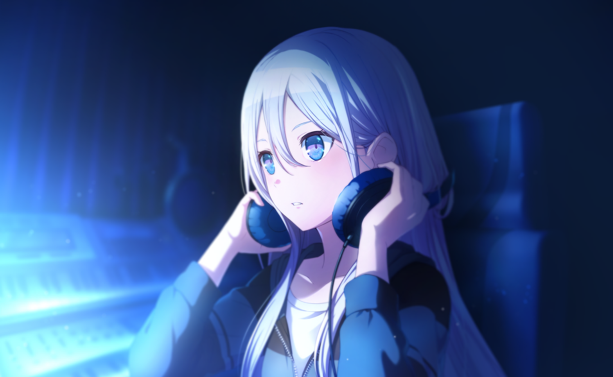 Yoisaki Kanade from Project Sekai: Colorful Stage! Feat. Hatsune Miku HD Wallpaper