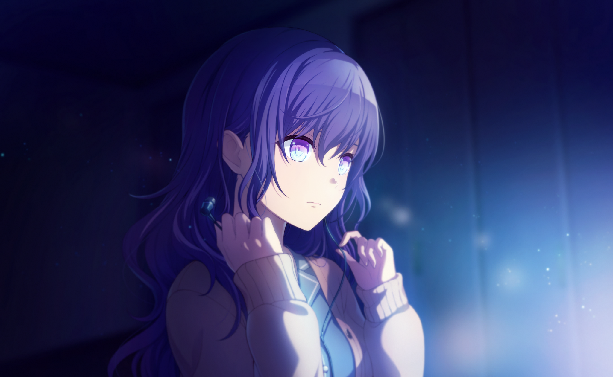 Asahina Mafuyu from Project Sekai: Colorful Stage! Feat. Hatsune Miku HD Wallpaper
