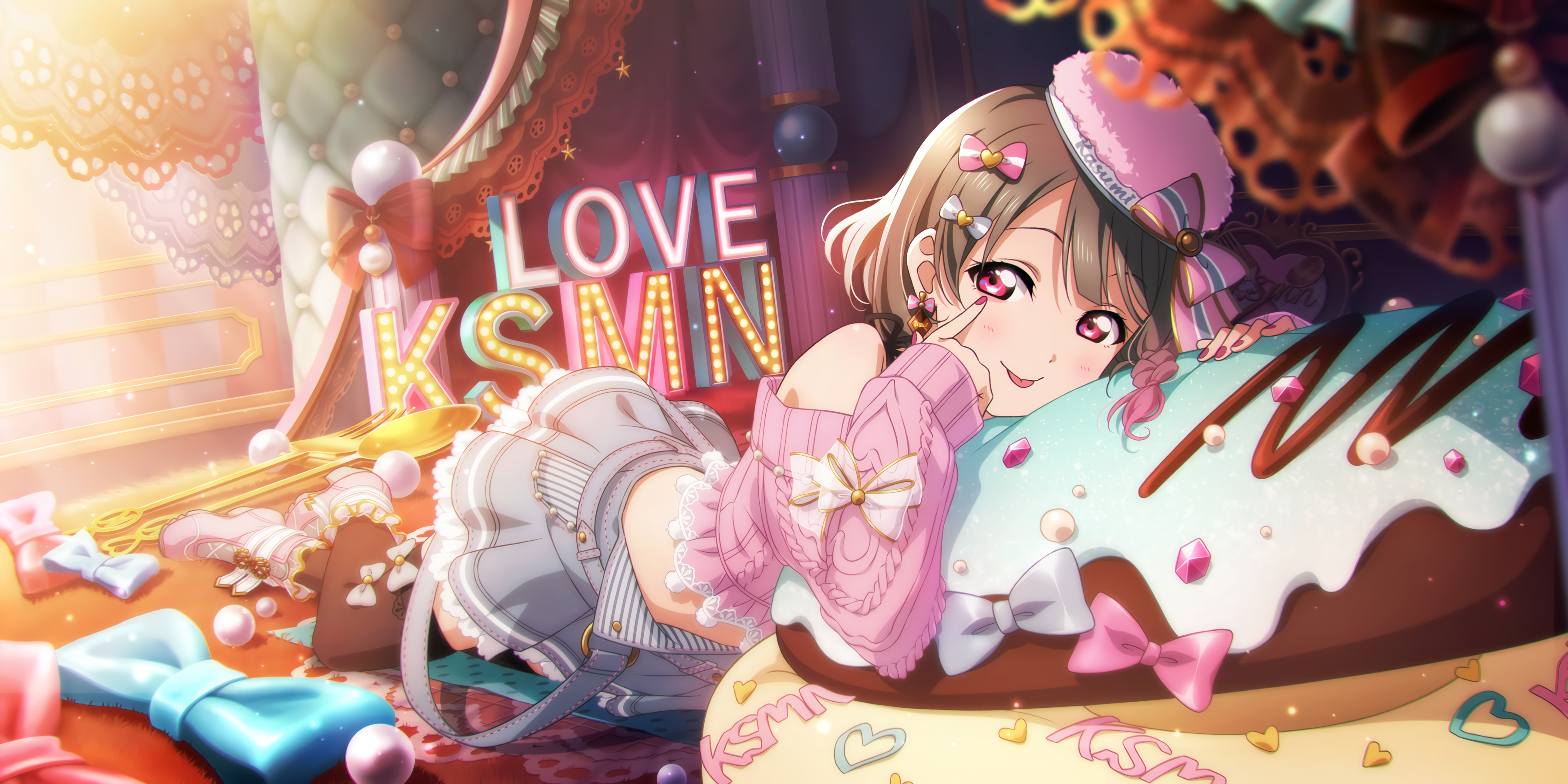 Kasumi Nakasu from Love Live! Nijigasaki High School Idol Club HD Wallpaper