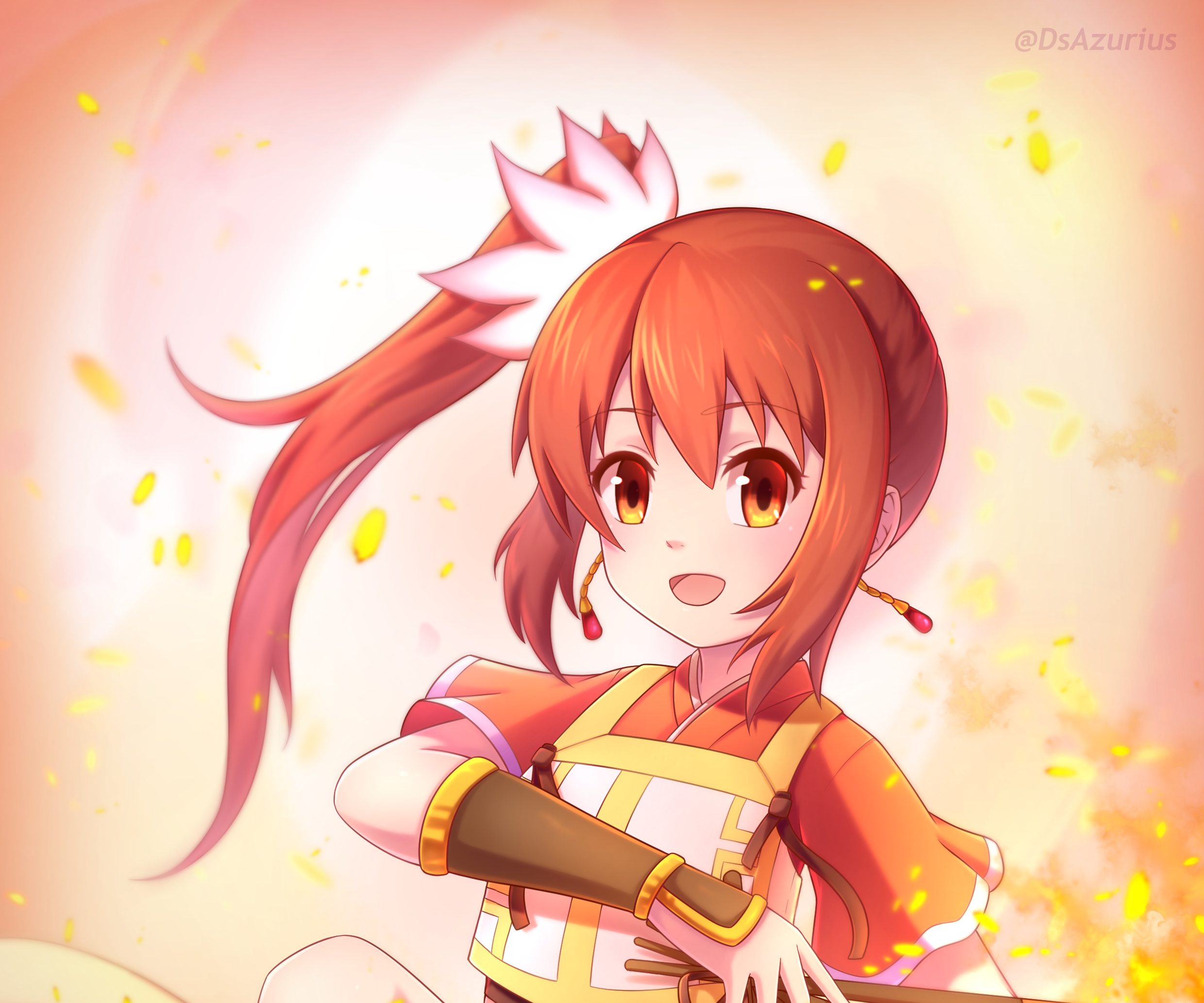 Yui Tsuruno from Magia Record: Puella Magi Madoka Magica Side Story HD Wallpaper
