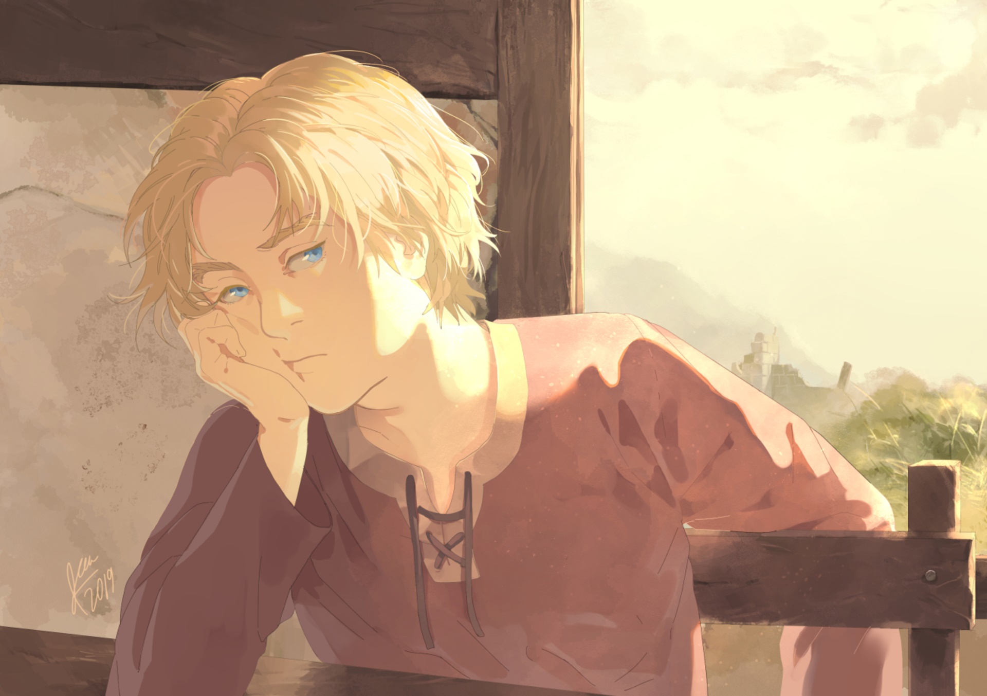 Askeladd from Vinland Saga HD Wallpaper