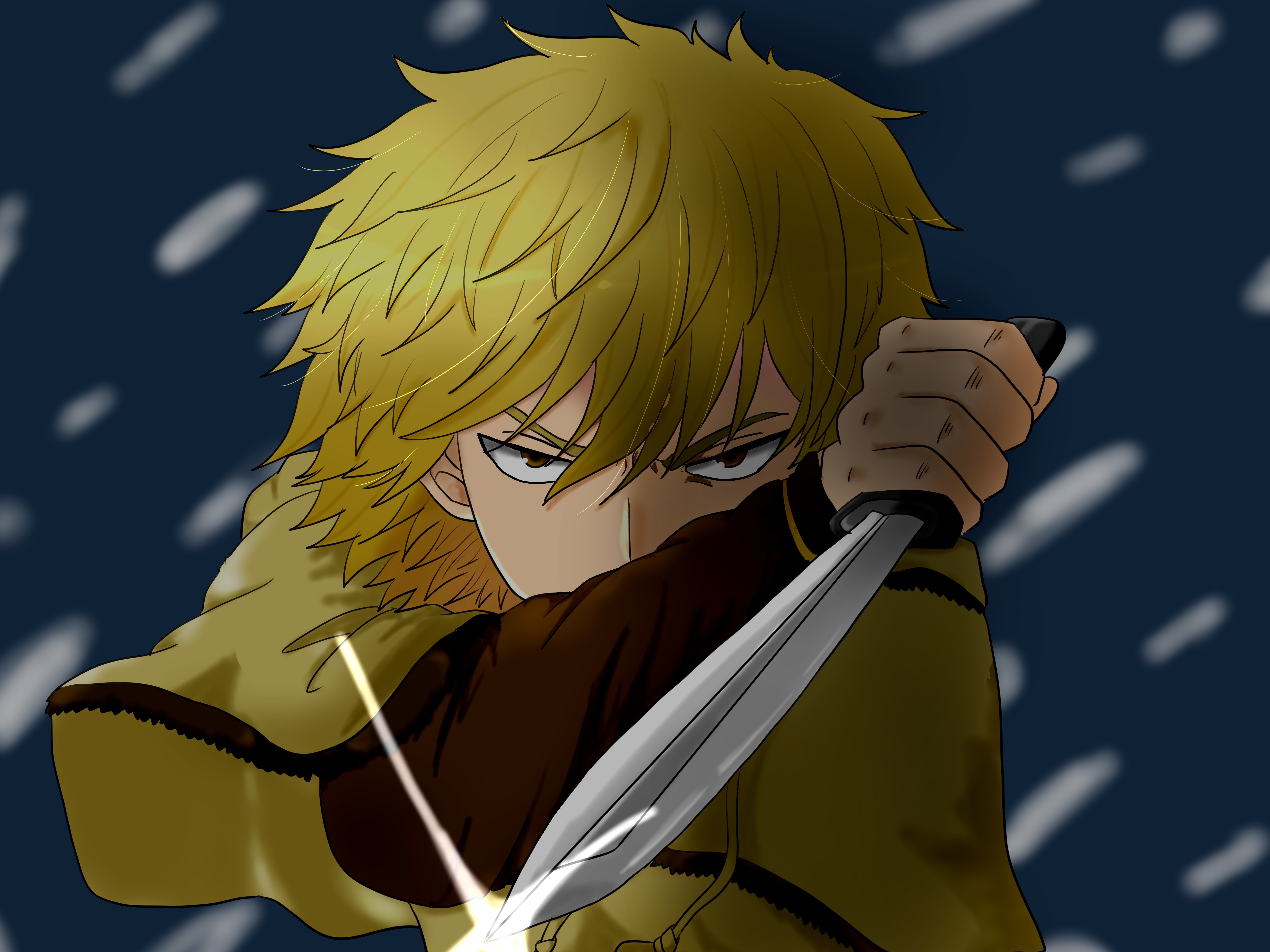 Thorfinn from Vinland Saga 4K HD Wallpaper