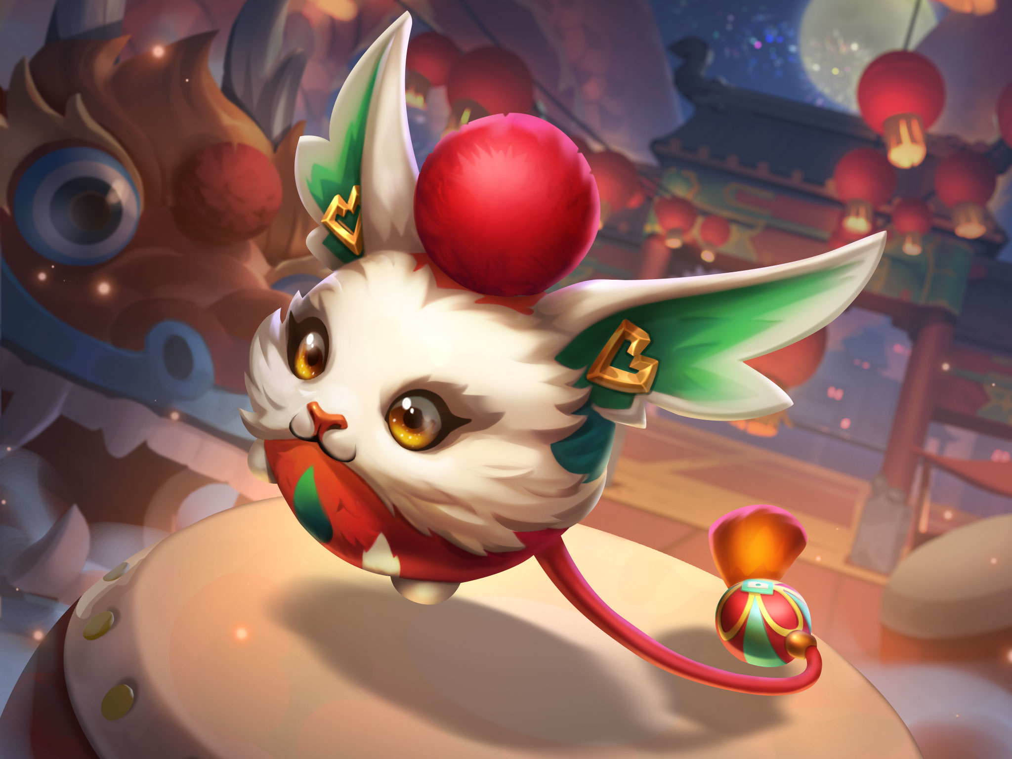 Lion Dancer Dango from League of Legends HD Wallpaper