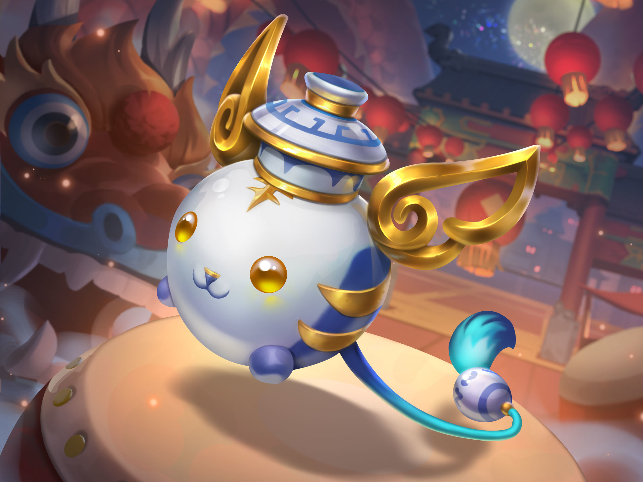 Porcelain Dango from League of Legends HD Wallpaper