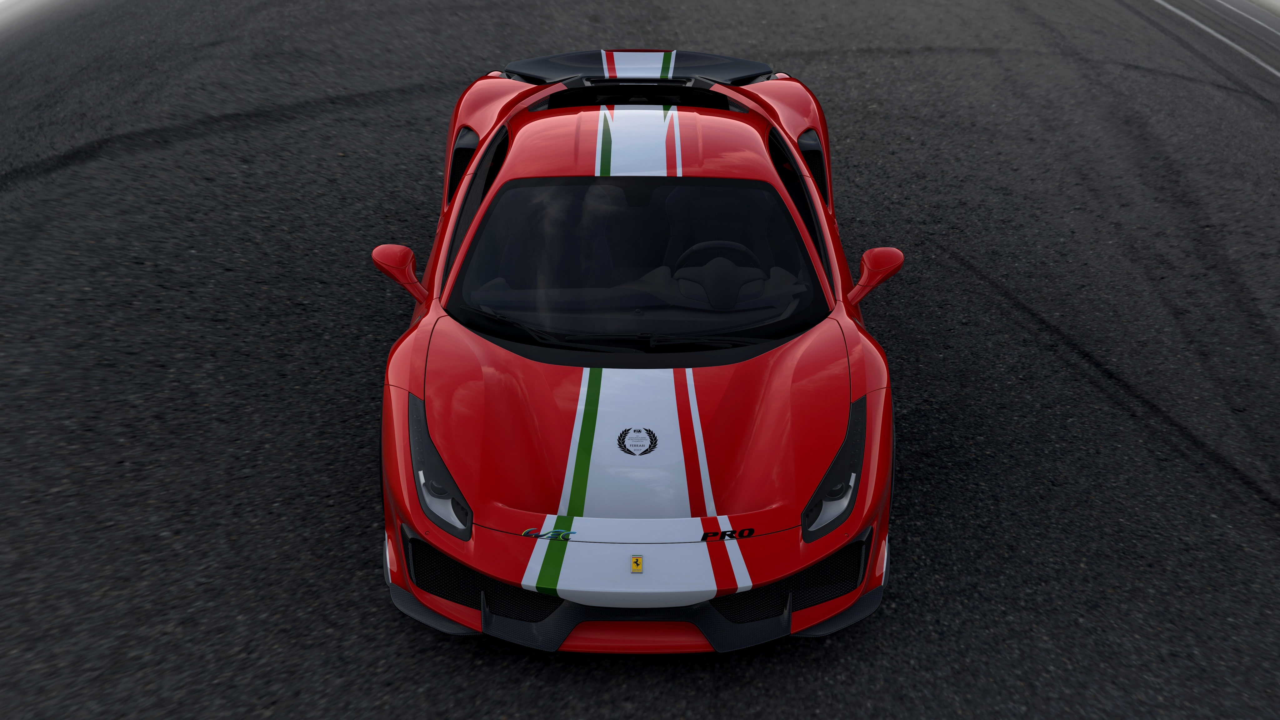 Ferrari 488 Pista 4K HD Wallpaper