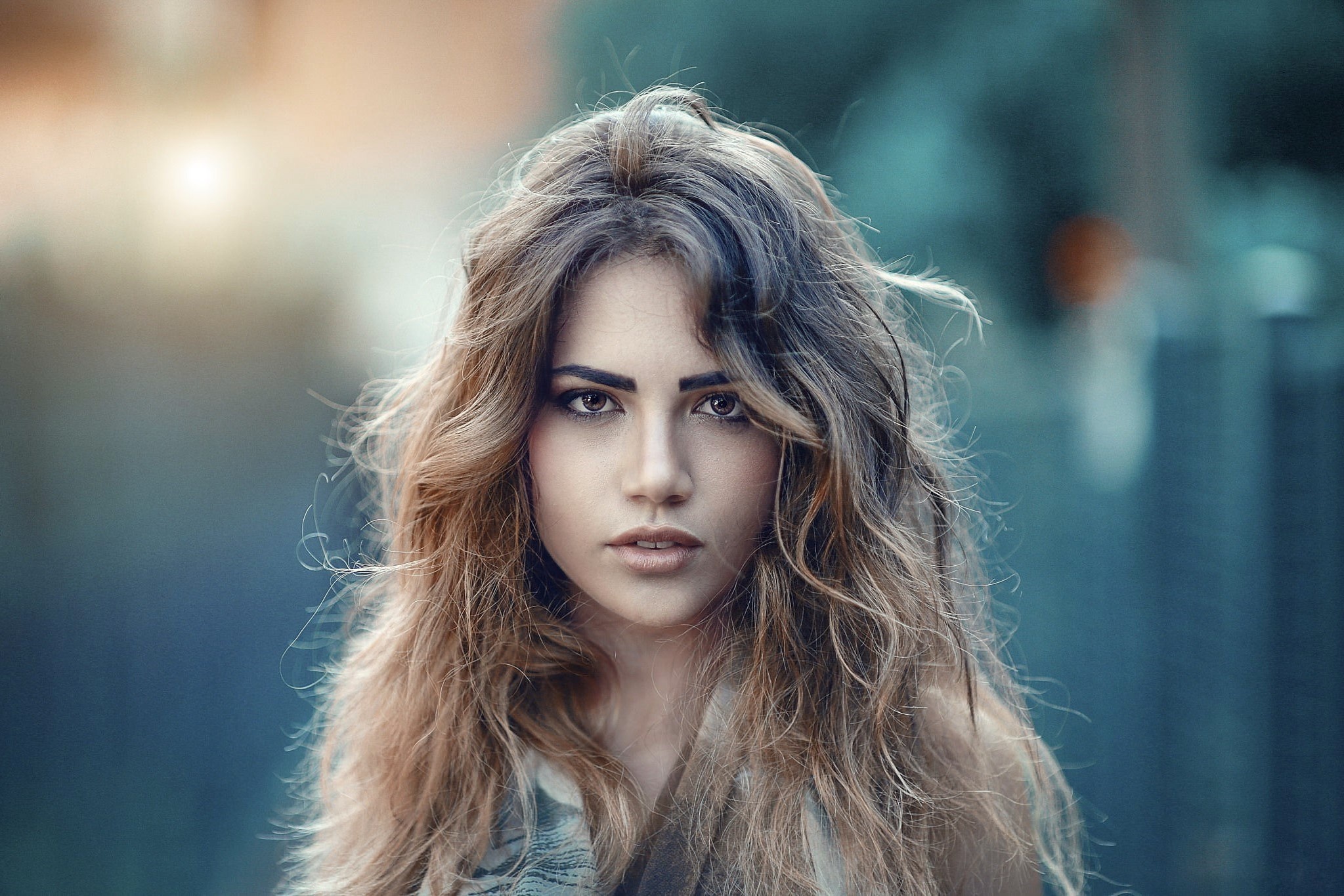 Clara Alonso portrait HD Wallpaper