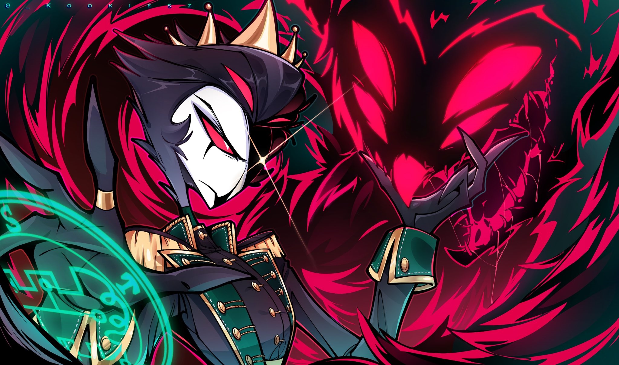 Stolas from Helluva Boss HD Wallpaper
