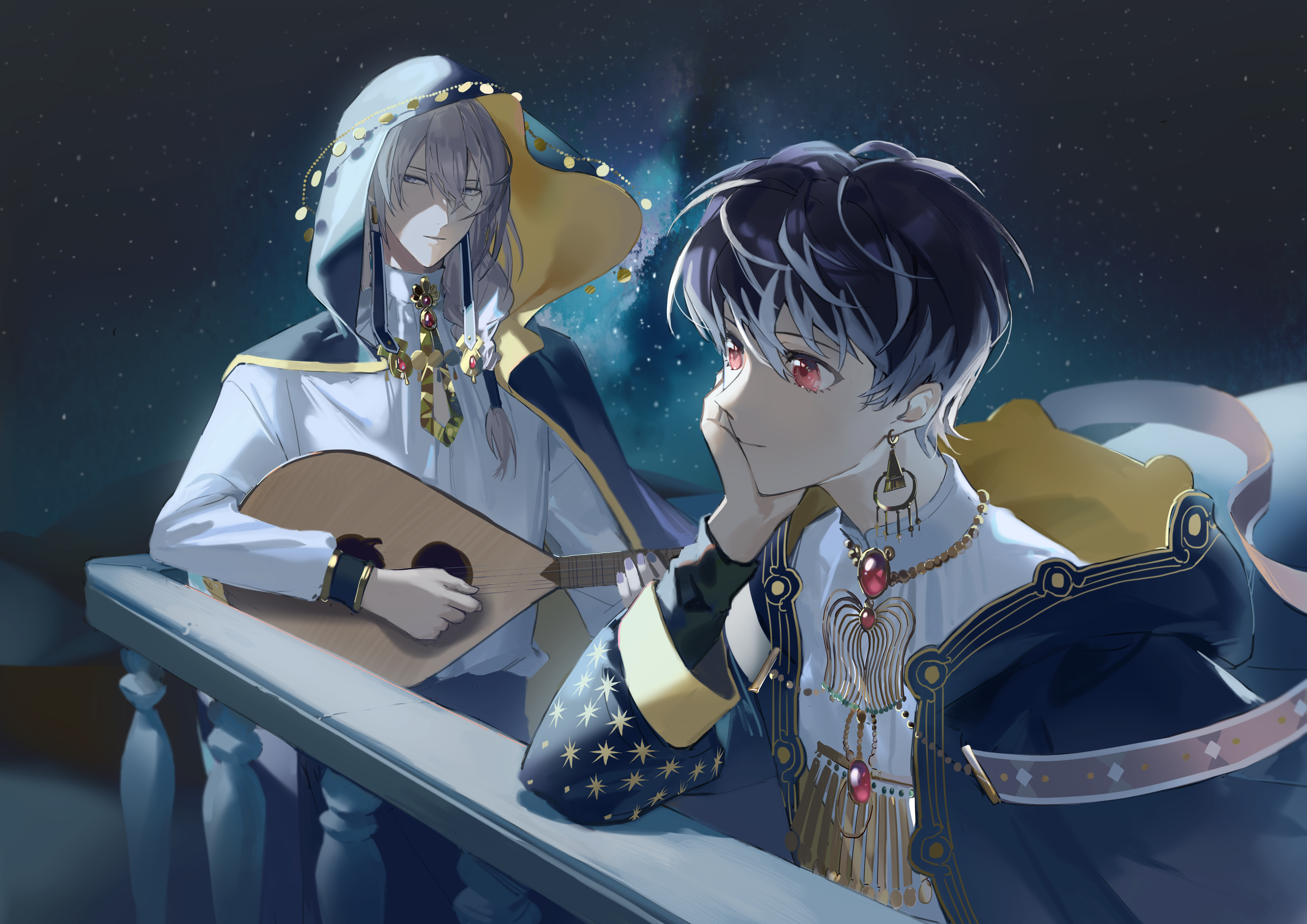 Yuki and Momo from IDOLiSH7 4K HD Wallpaper
