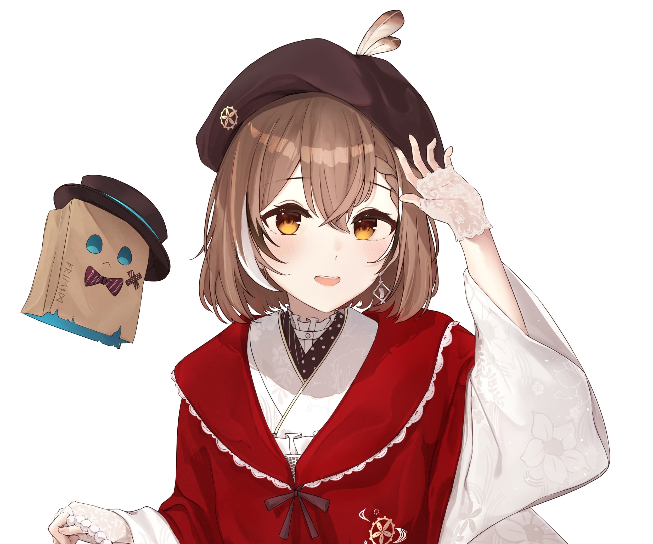 Nanashi Mumei from Hololive HD Wallpaper