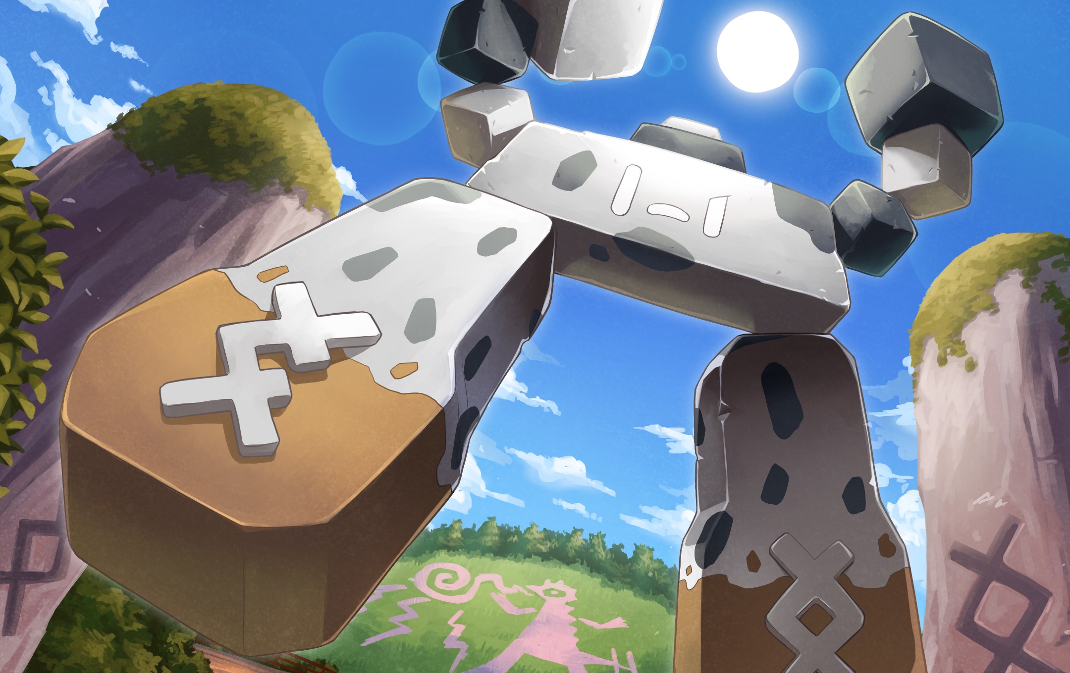 Stonjourner from Pokémon Sword and Shield HD Wallpaper
