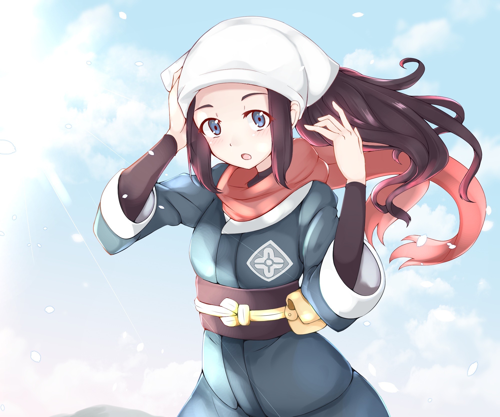 Akari from Pokémon Legends: Arceus HD Wallpaper