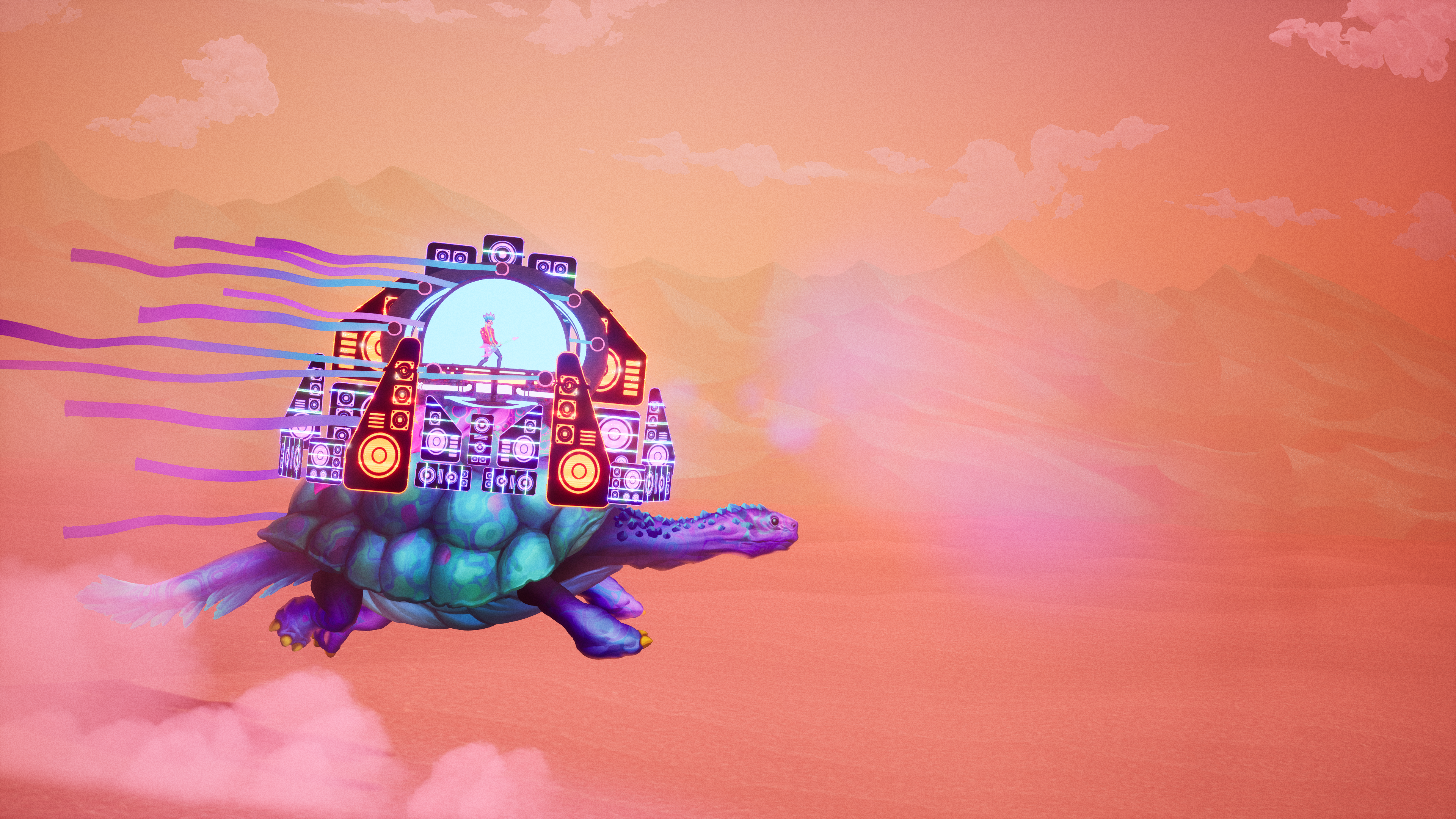 The Artful Escape HD Wallpaper